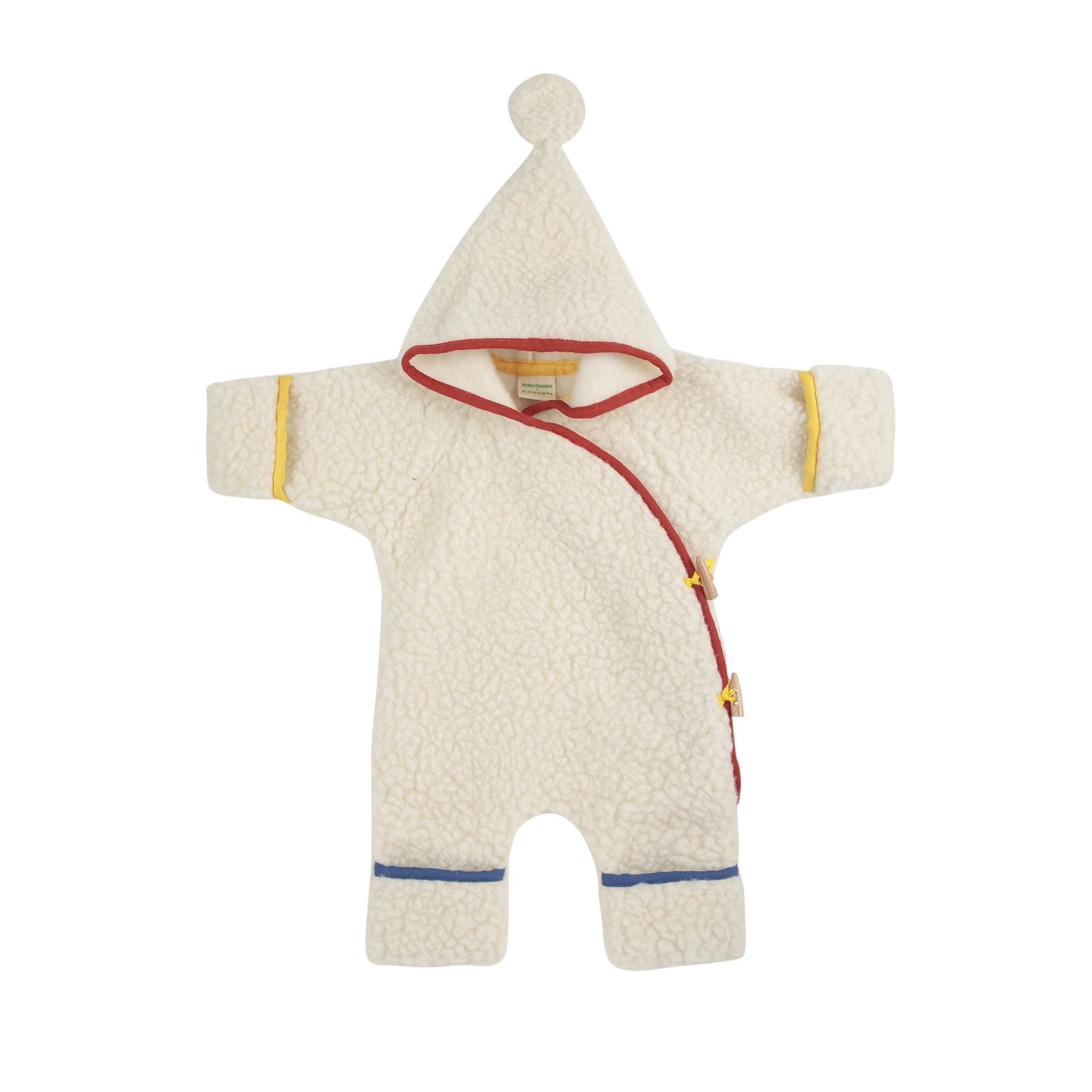 Combinaison bébé Bobo Choses X Binibamba Blanc cassé