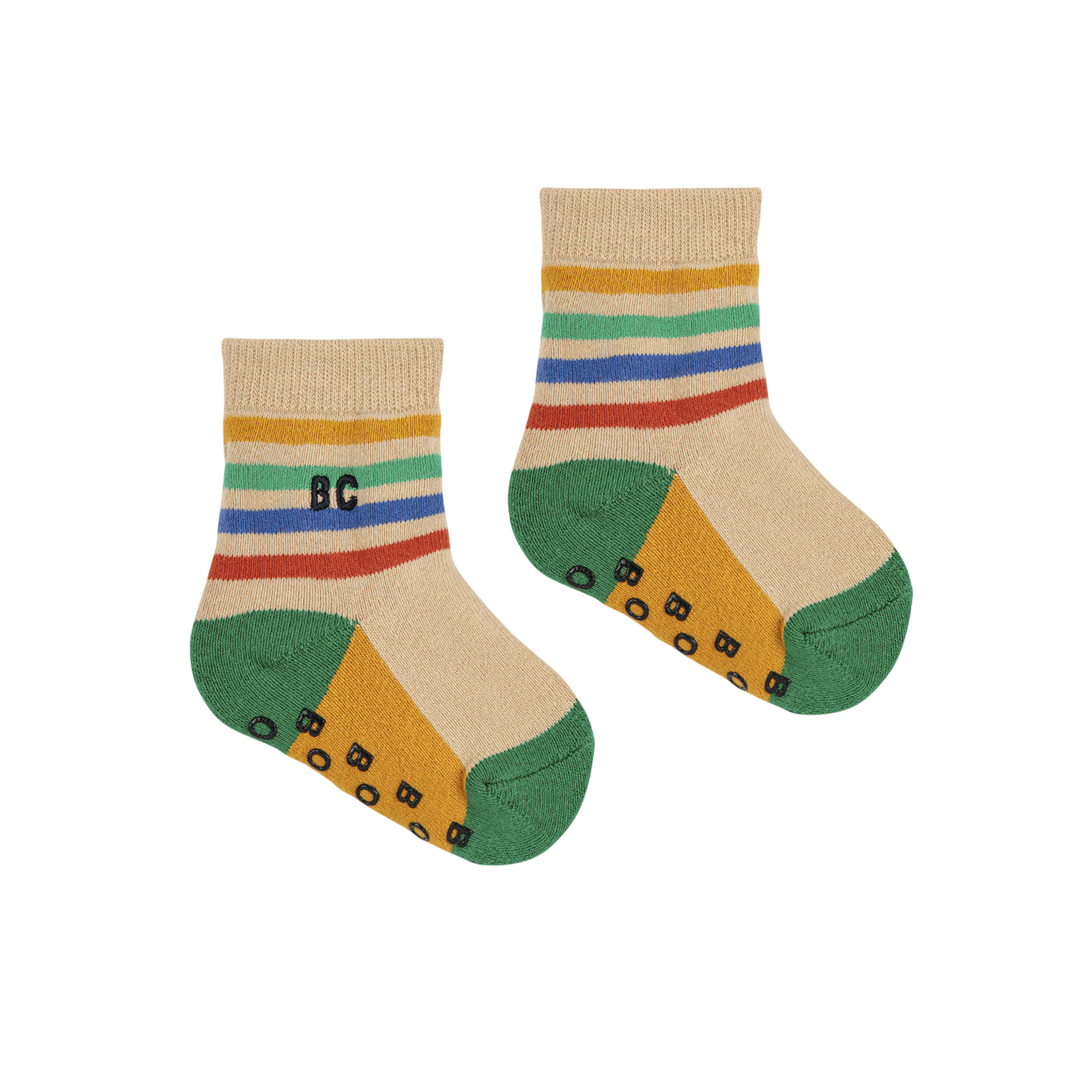 Baby Socken Antislip Stripes Multicolor