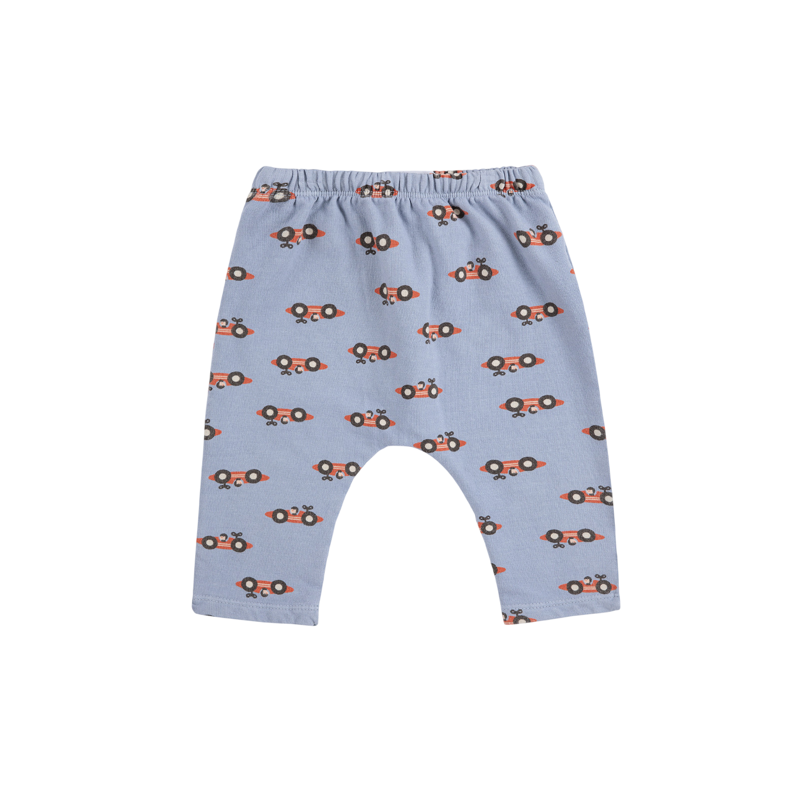 Baby Jogginghosen Race Car All Over Light Blue