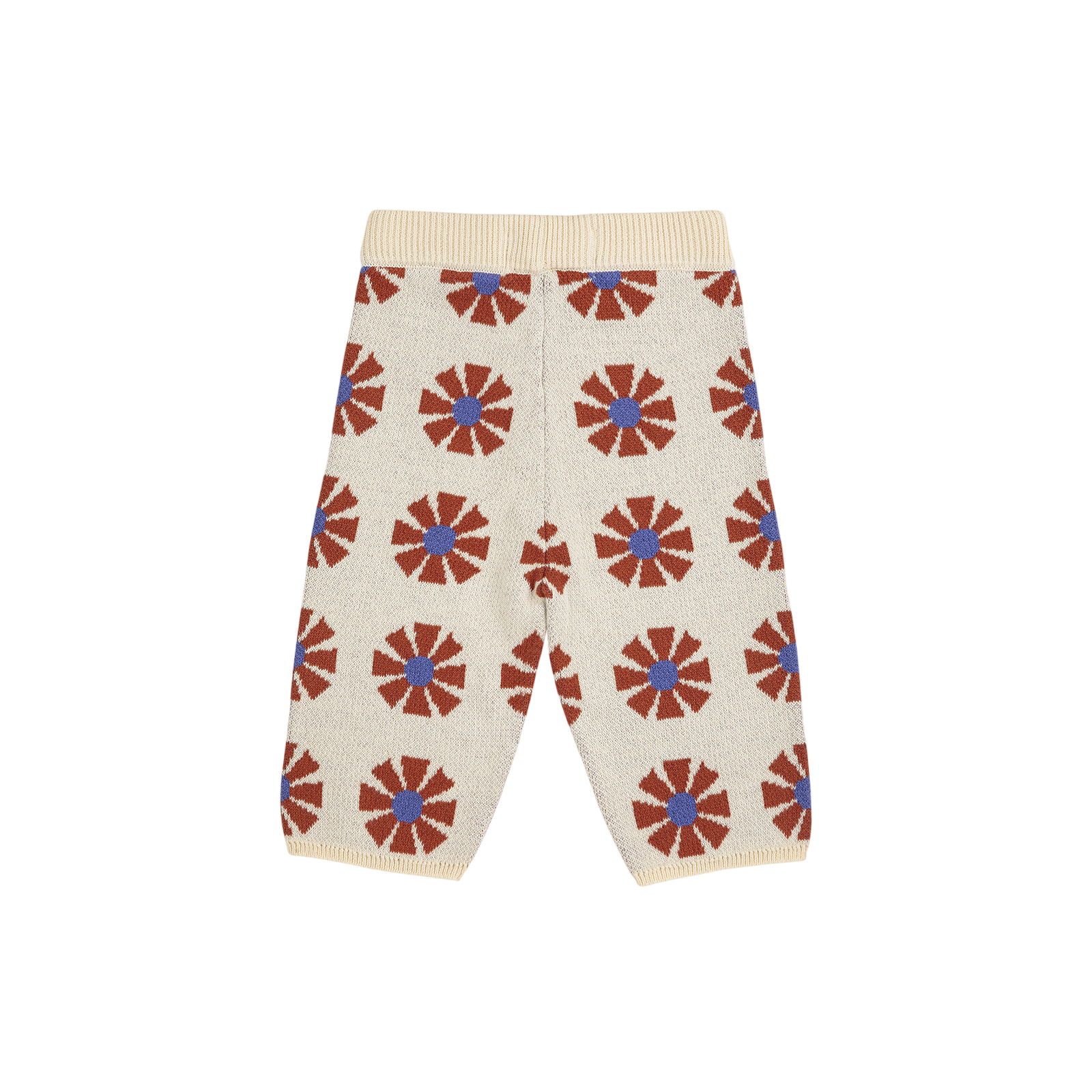 Baby Pants Kaleidoscope Jacquard Offwhite