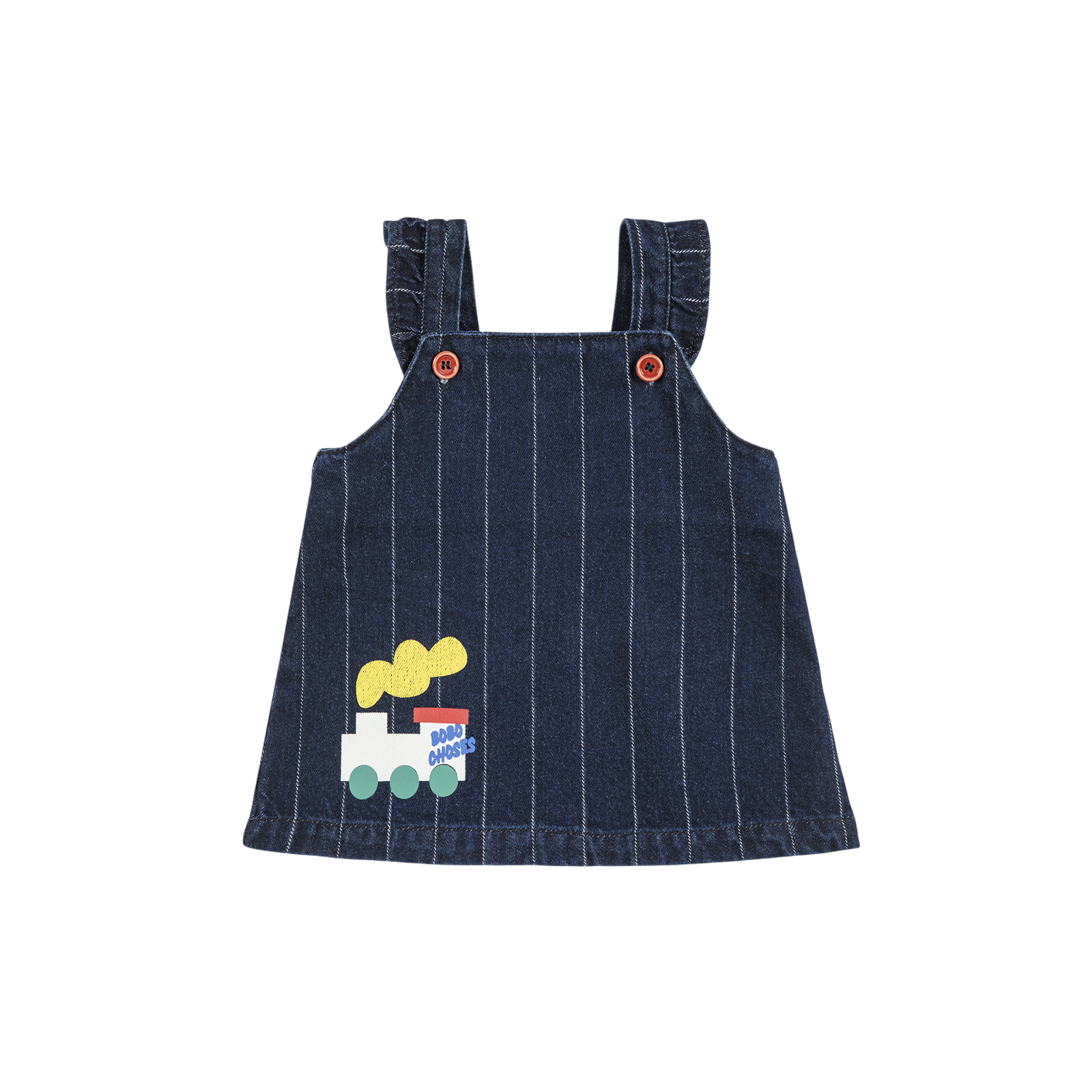 Baby Kleid Bobo Choo Choo Denim Navy Blue