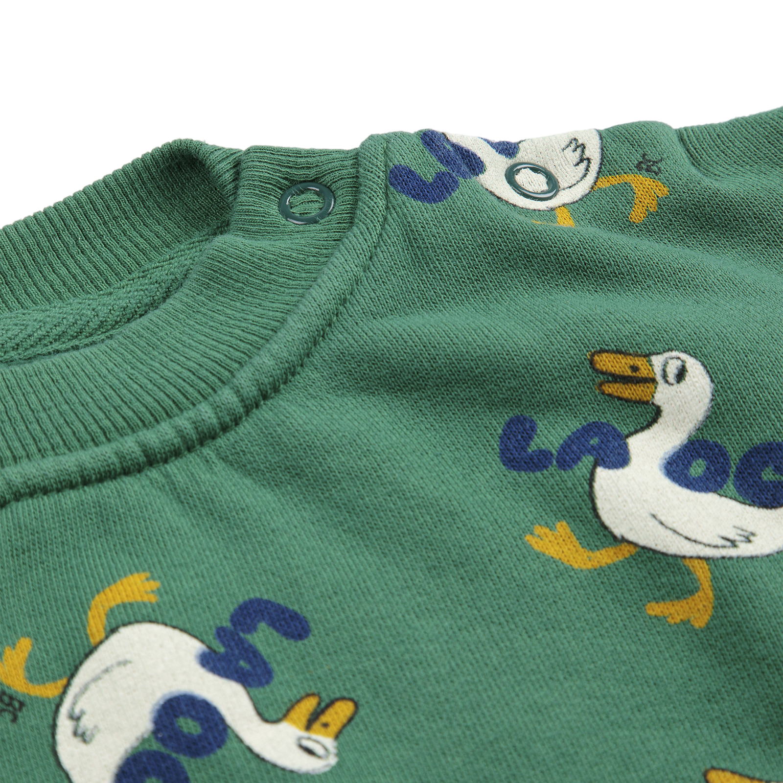 Baby Sweatshirt La Oca All Over Green