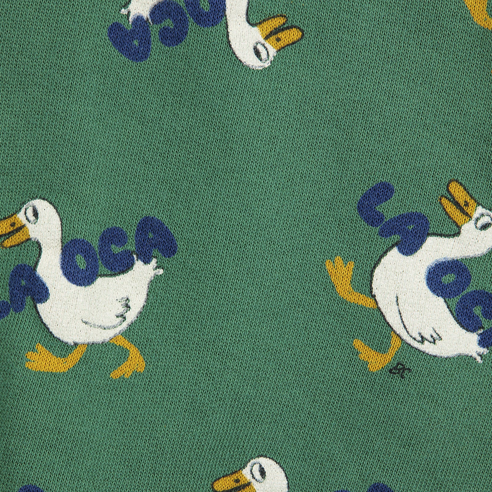 Baby Sweatshirt La Oca All Over Green