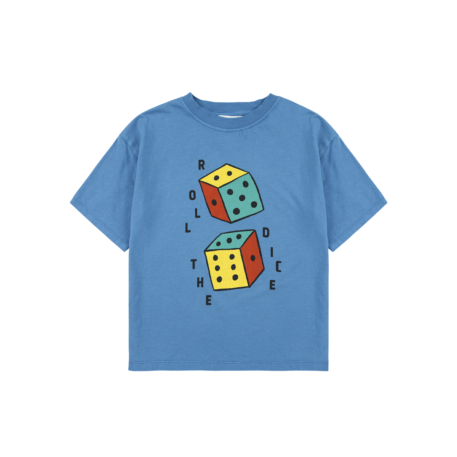 T-Shirt Roll The Dice Blue