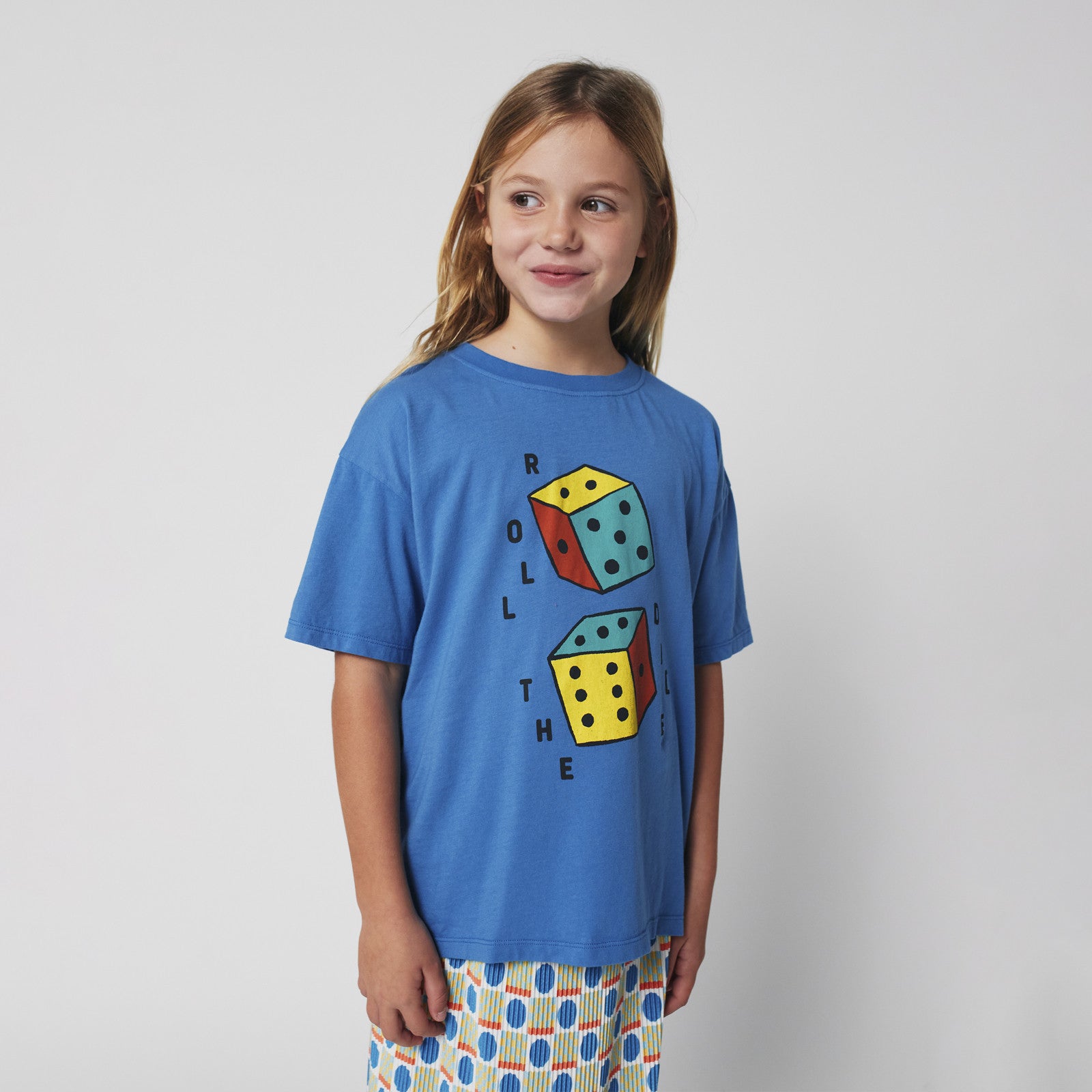 T-Shirt Roll The Dice Blue