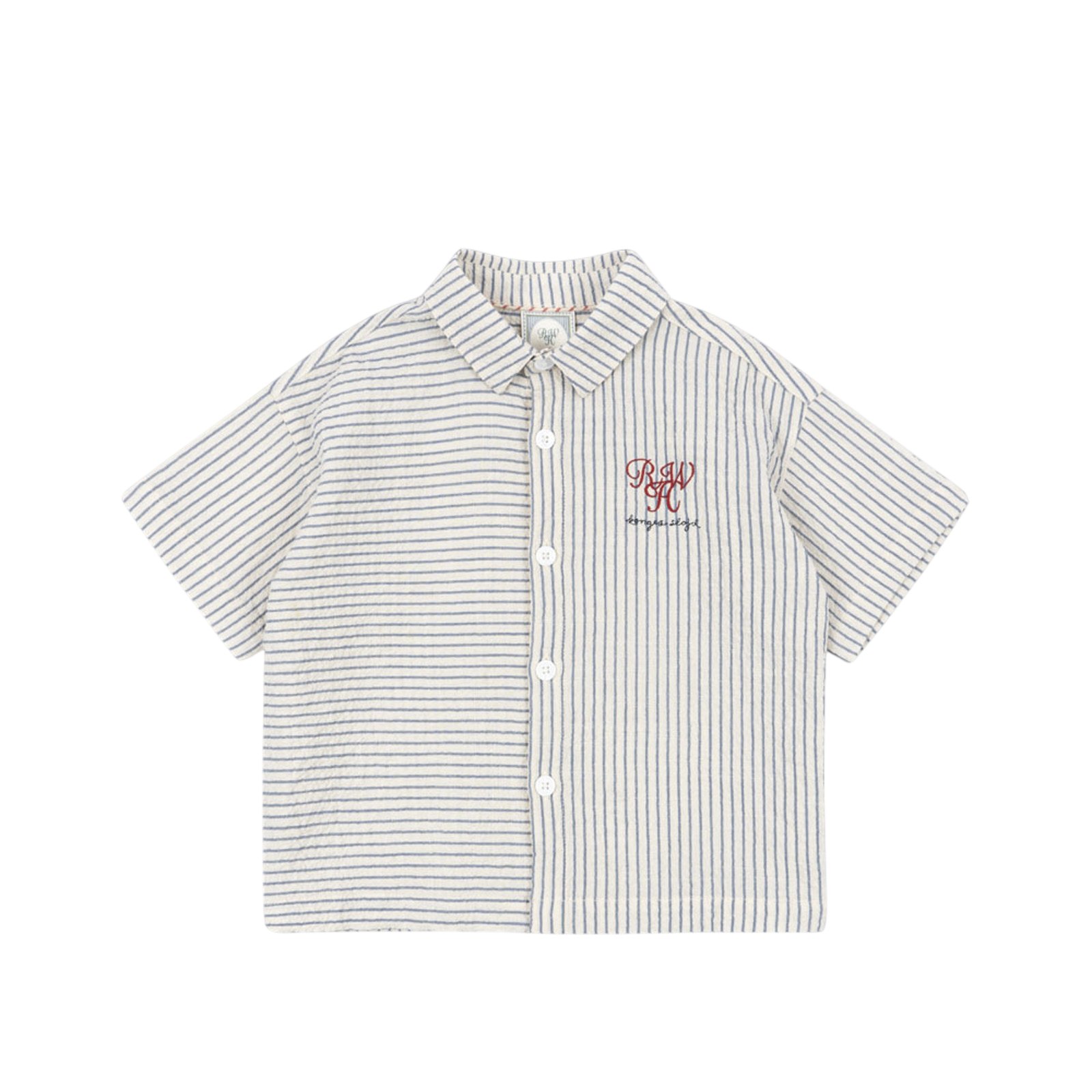 Hemd RHW X KS Duo Stripe Bluie