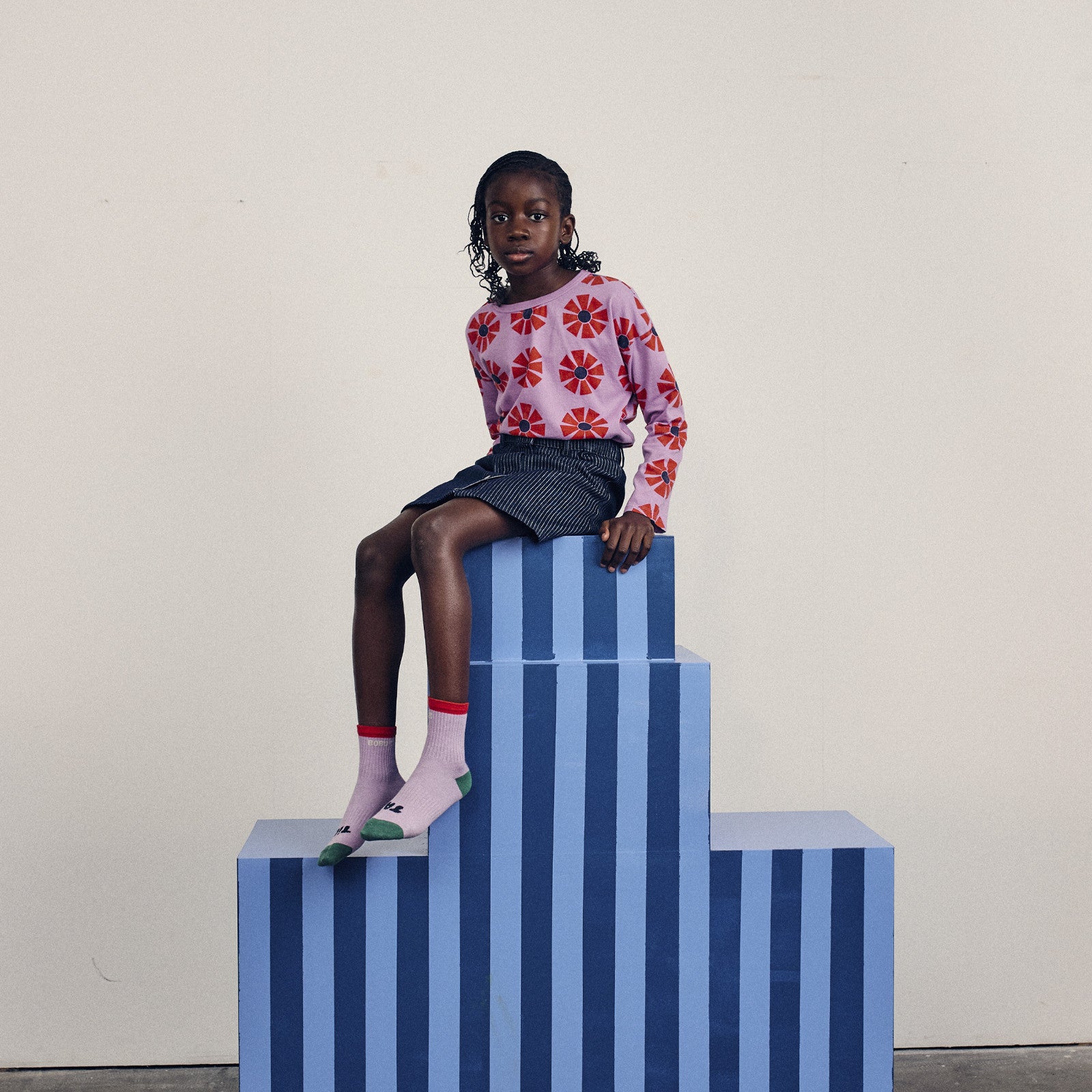 Long sleeve shirt Kaleidoscope All Over Purple