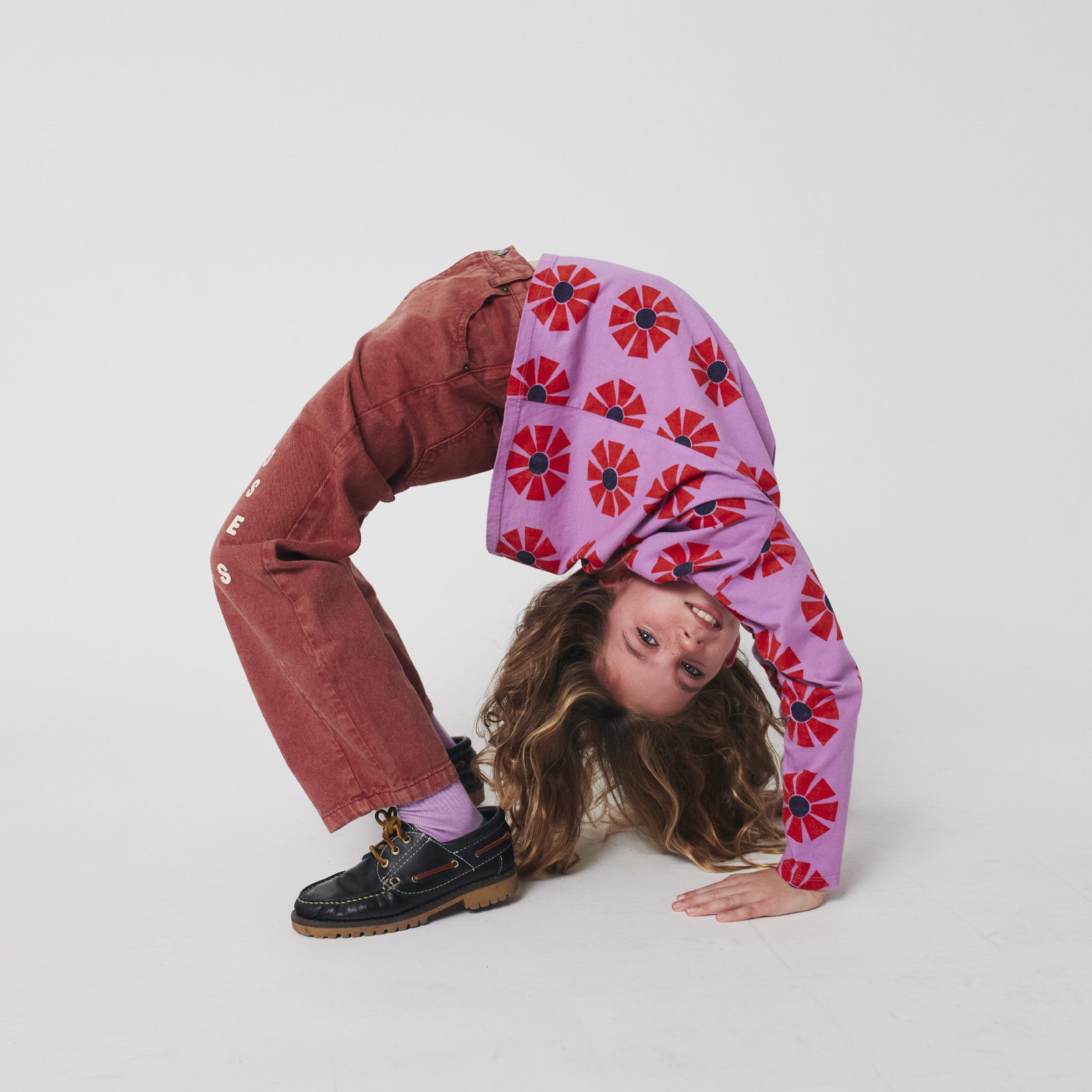 Long sleeve shirt Kaleidoscope All Over Purple