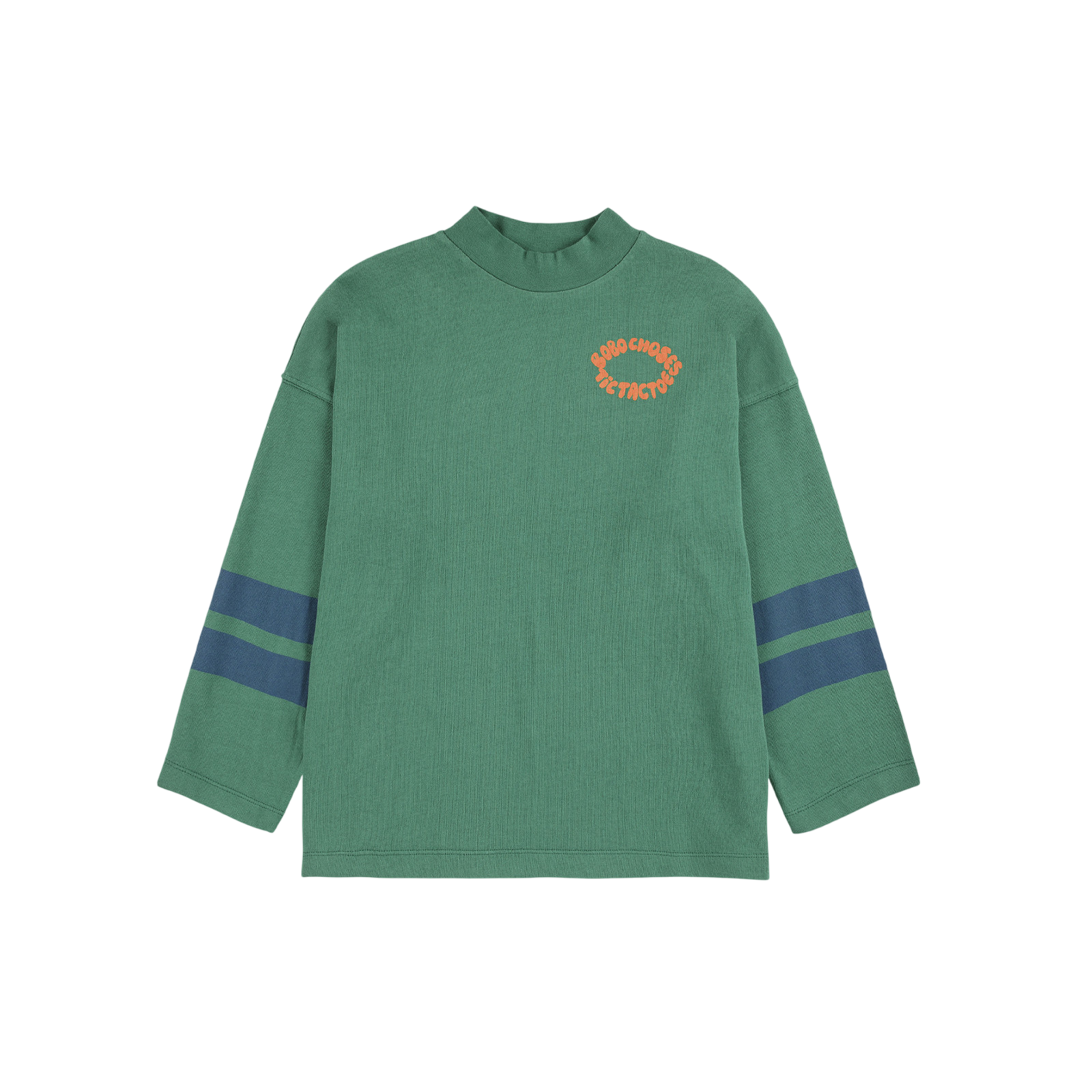 Langarmshirt Tic Tac Toe Green