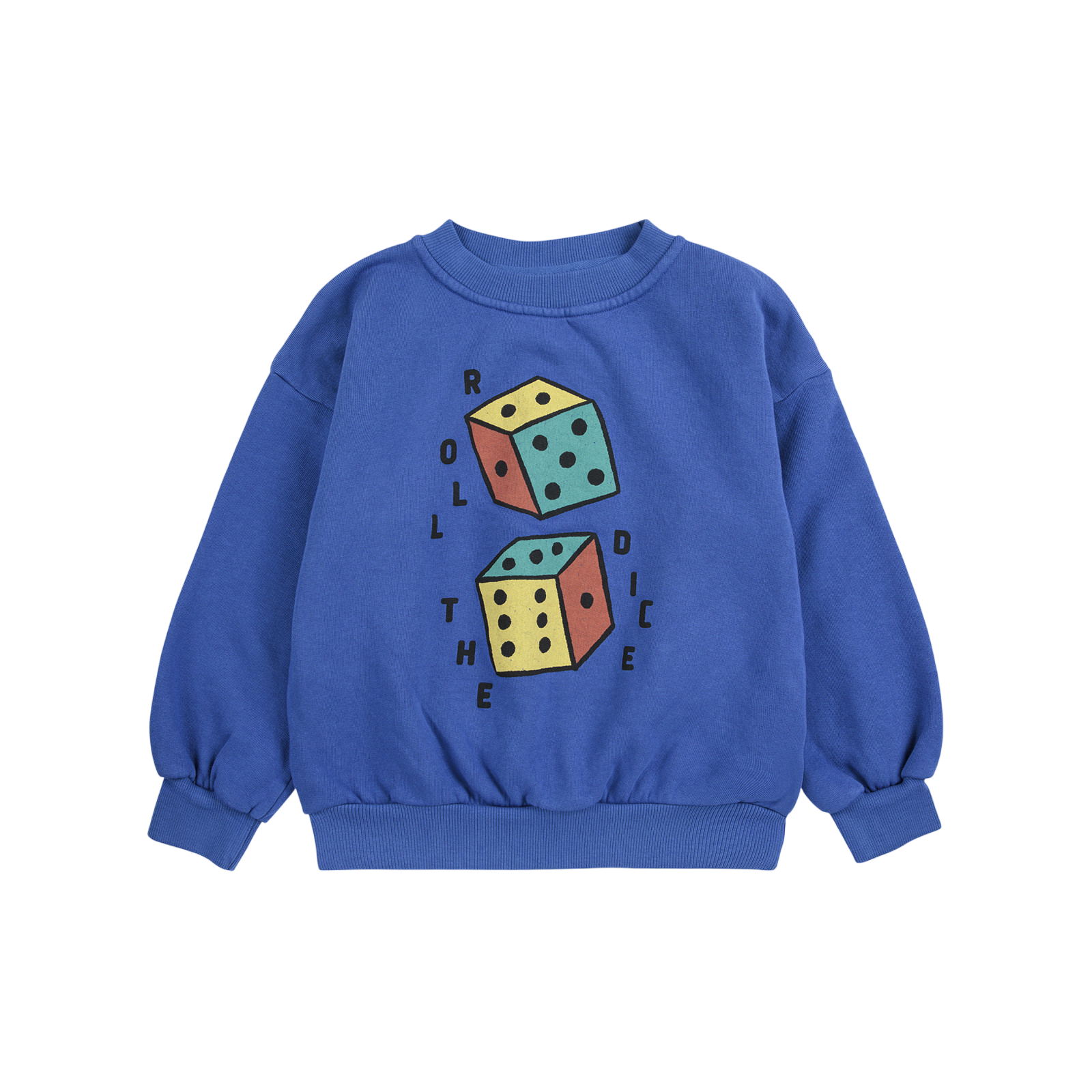 Sweat-shirt Roll The Dice Blue