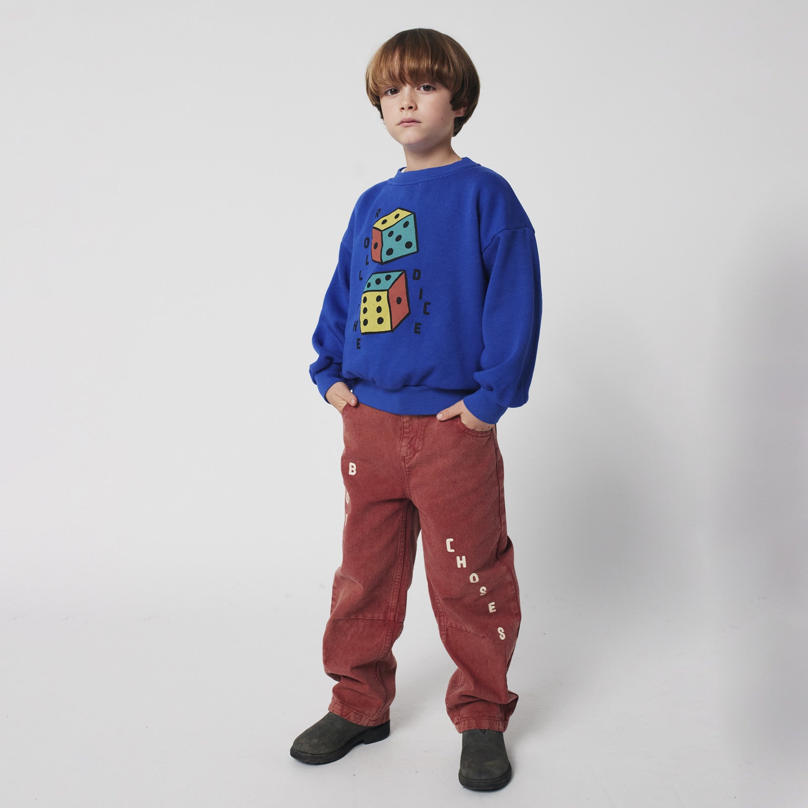 Sweatshirt Roll The Dice Blue