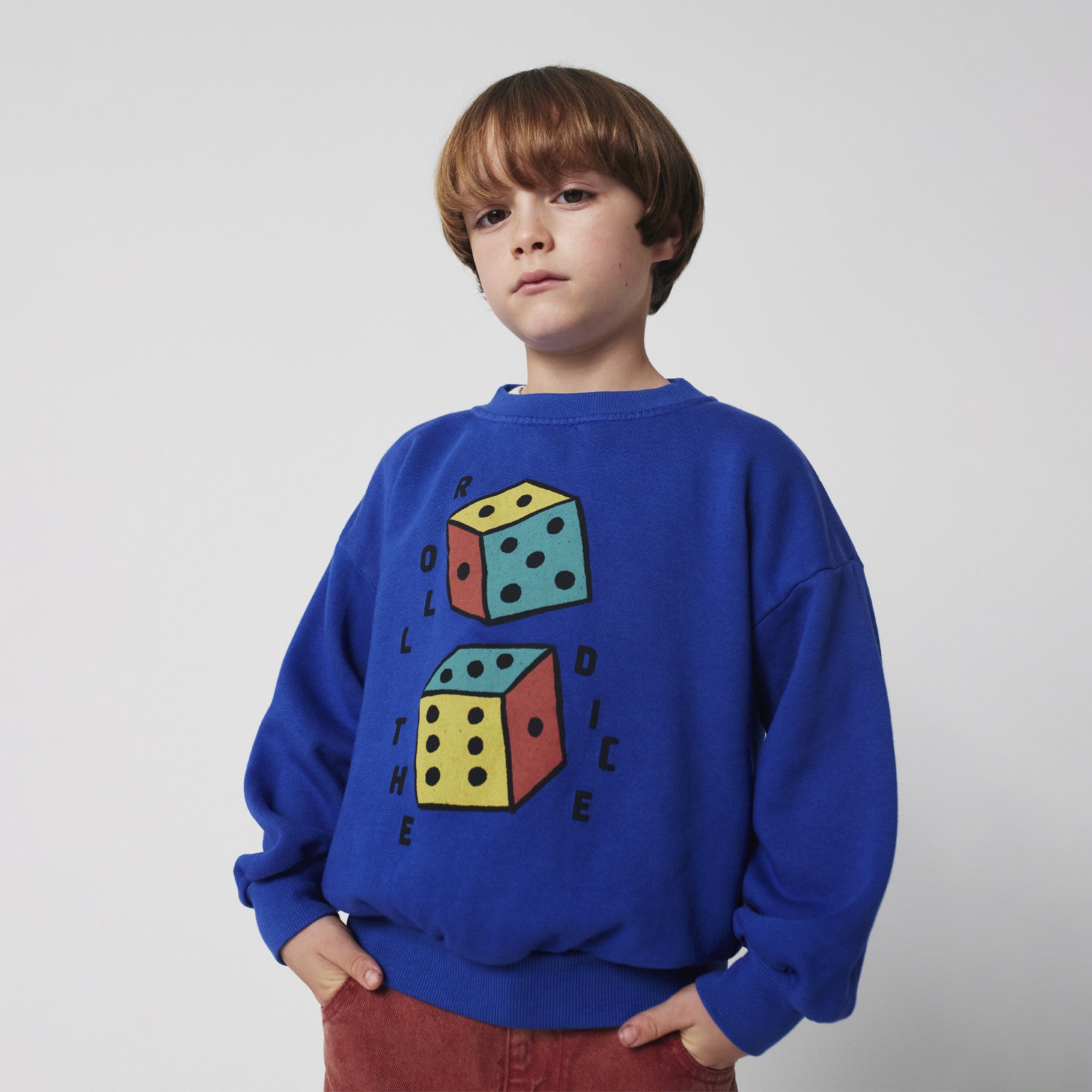 Sweatshirt Roll The Dice Blue