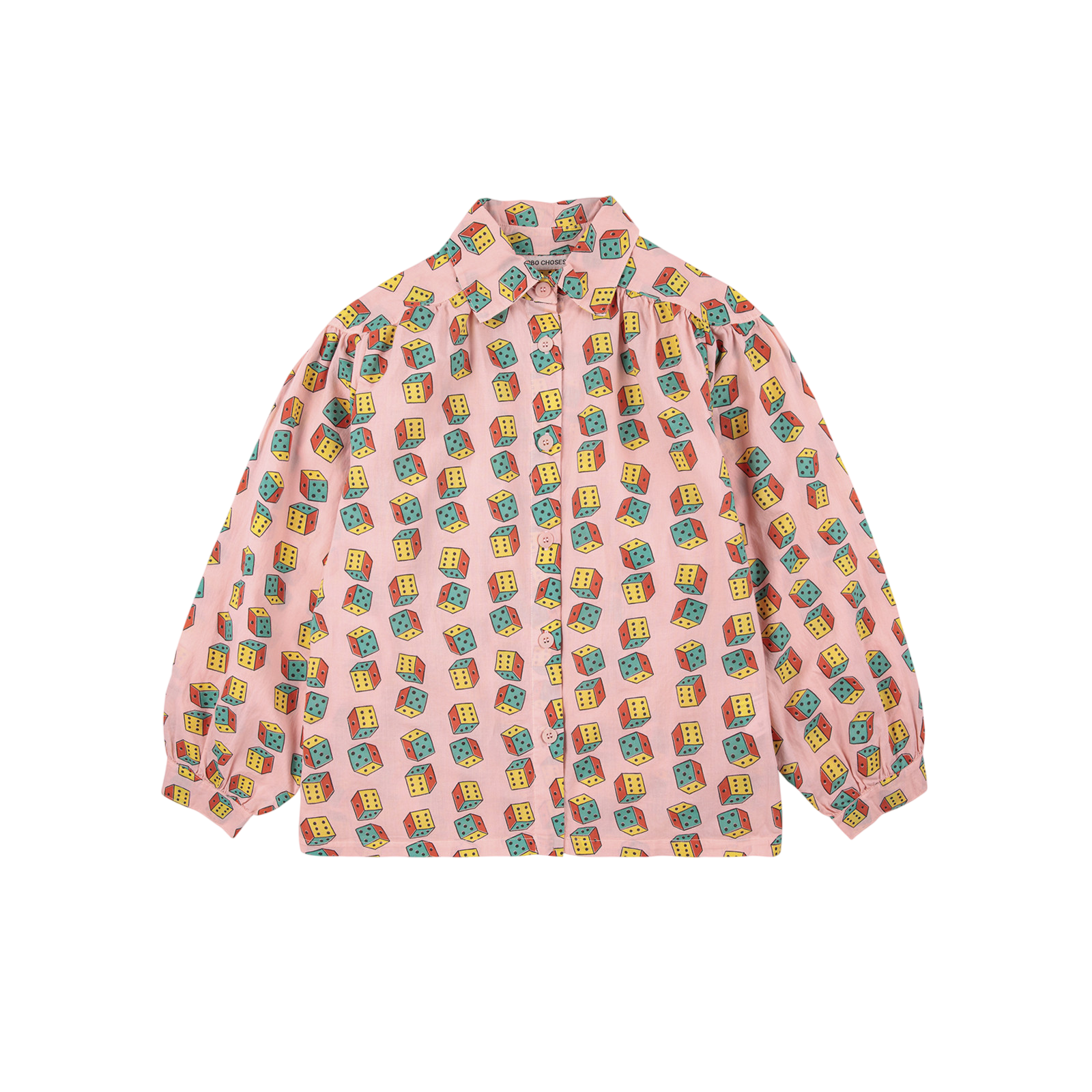 Bluse Dices All Over Pink