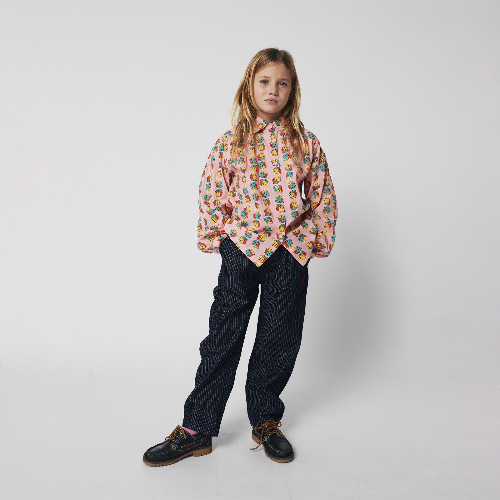 Blouse Dices All Over Pink