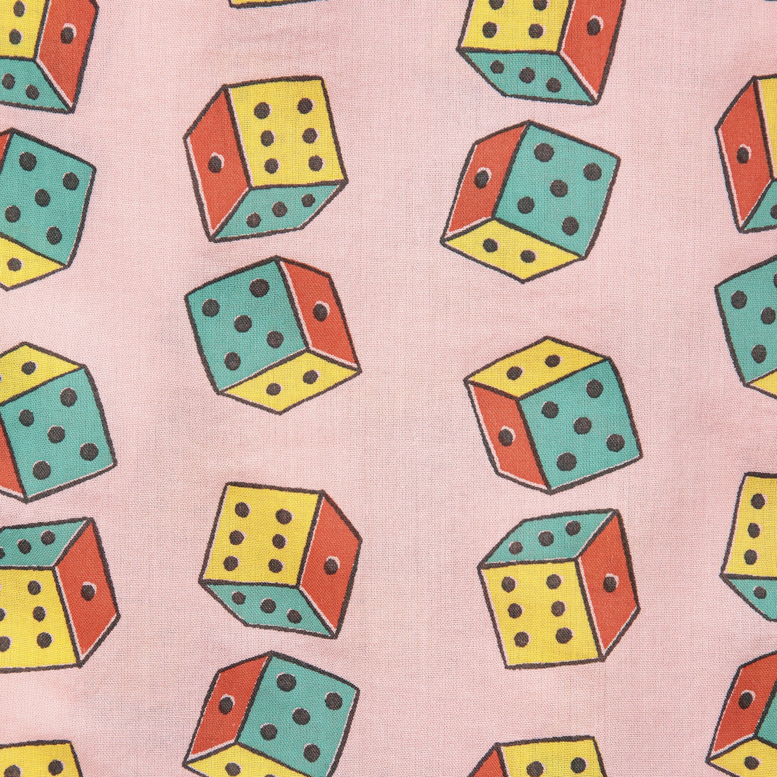 Blouse Dices All Over Pink