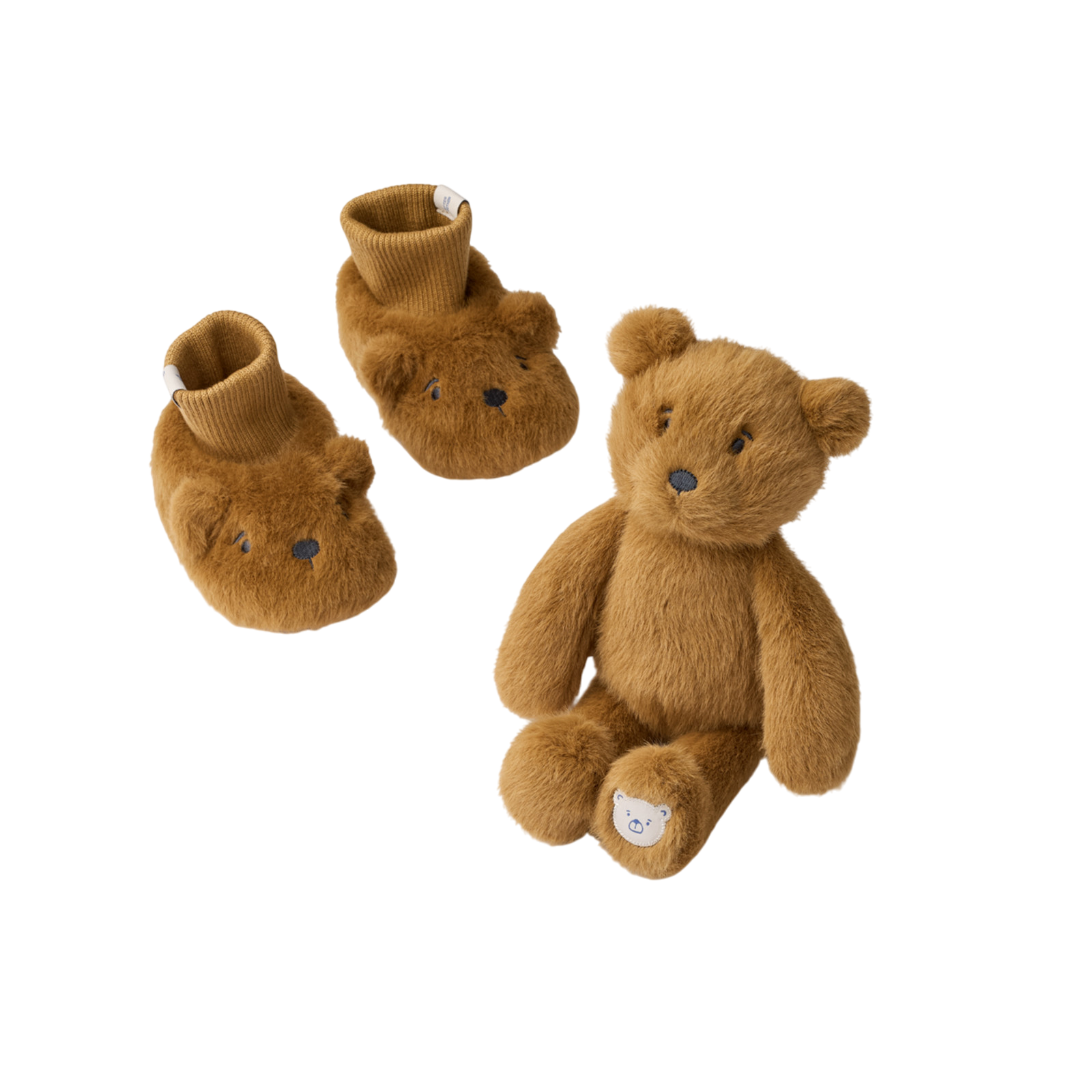 Baby Geschenkset Basim Bear Baby Plush Golden Caramel