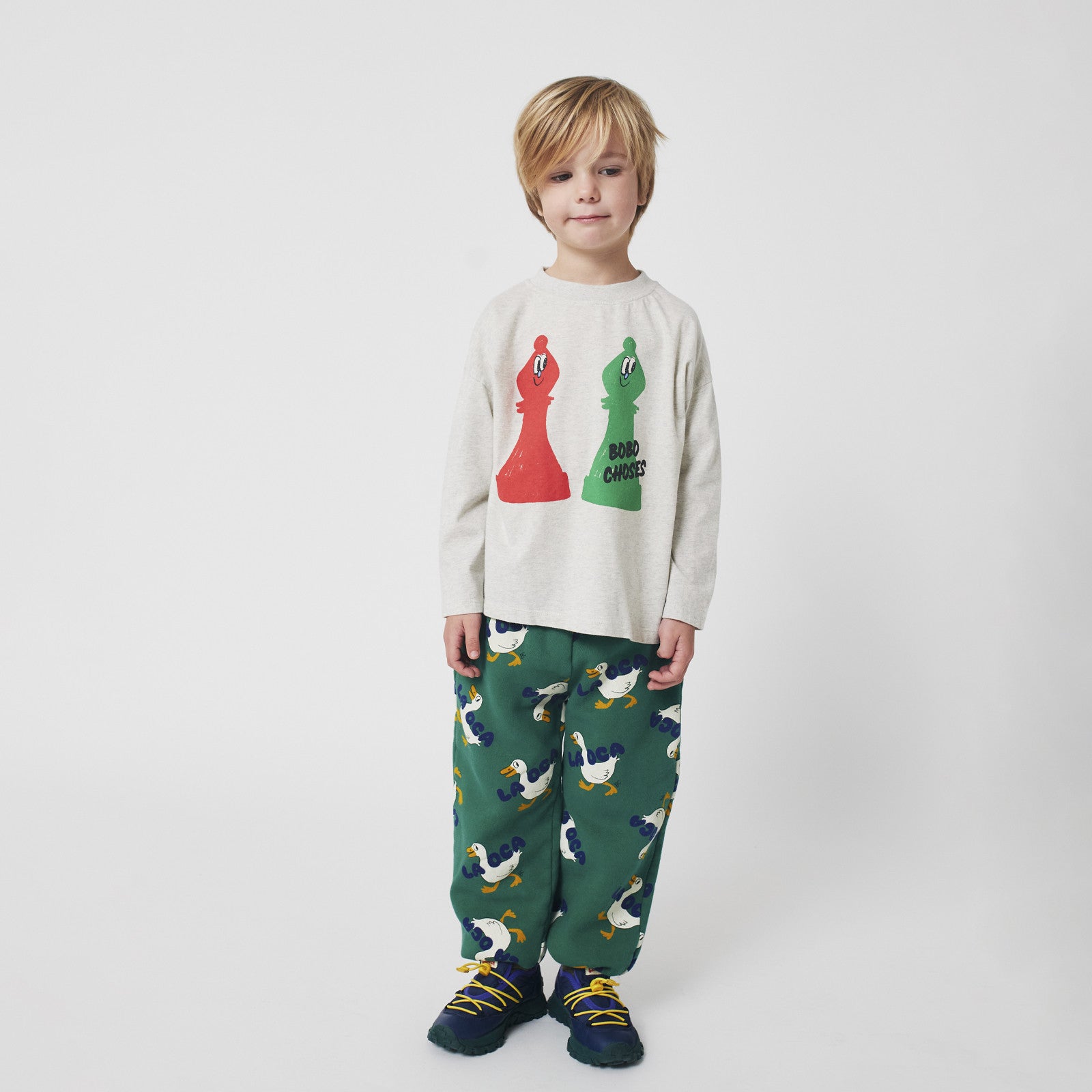 Hosen La Oca All Over Green