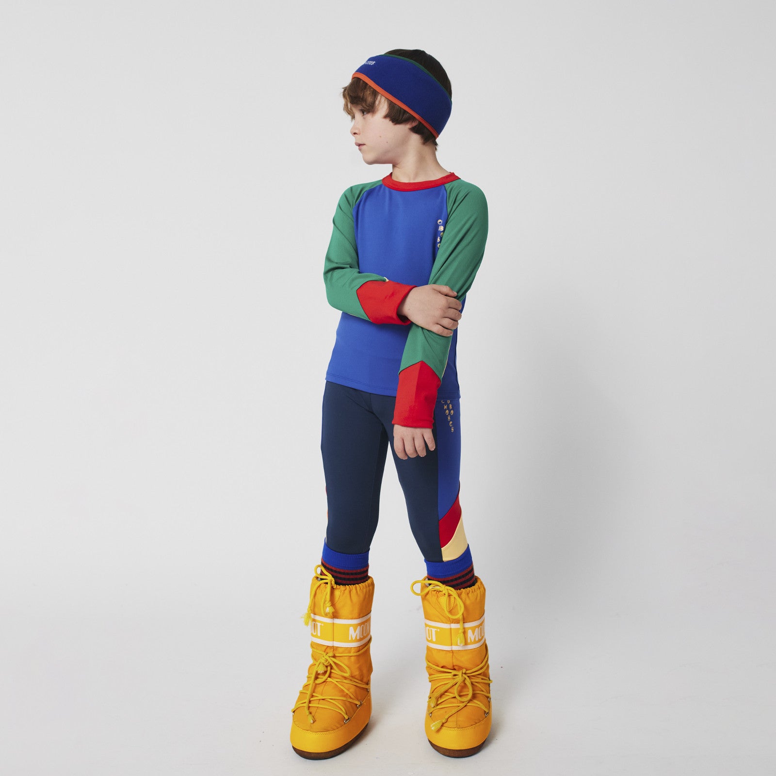 Leggings Sporty Color Block Multicolor