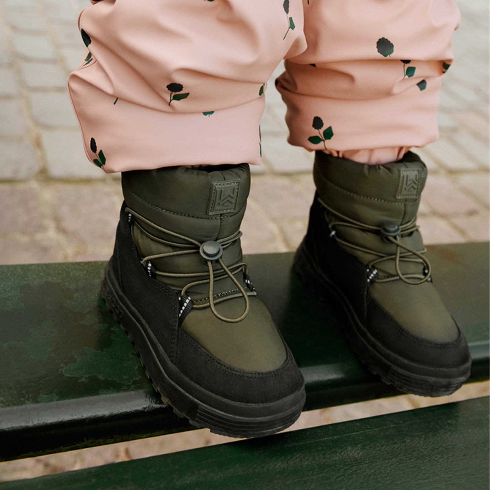 Winterstiefel Zoey Army Brown