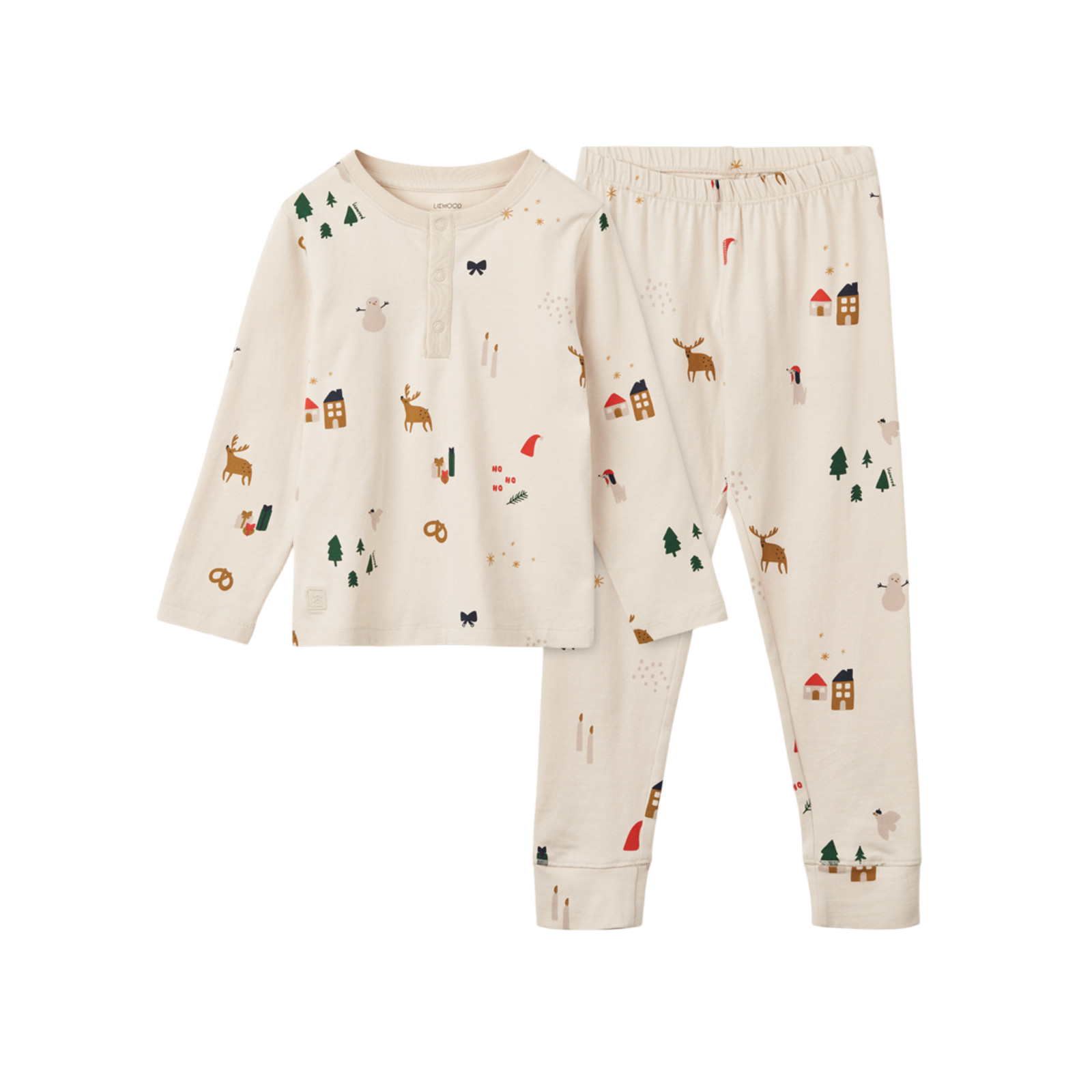 Pyjama Set Wilhelm Printed Holiday Sandy