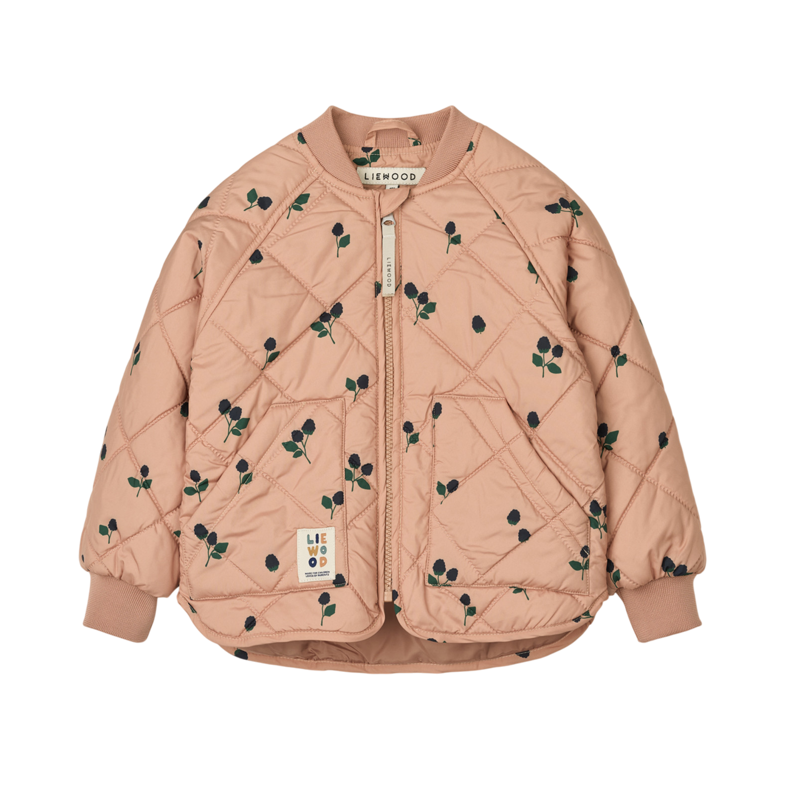 Jacke Zella Thermo Berry Pale Tuscany Embroidery