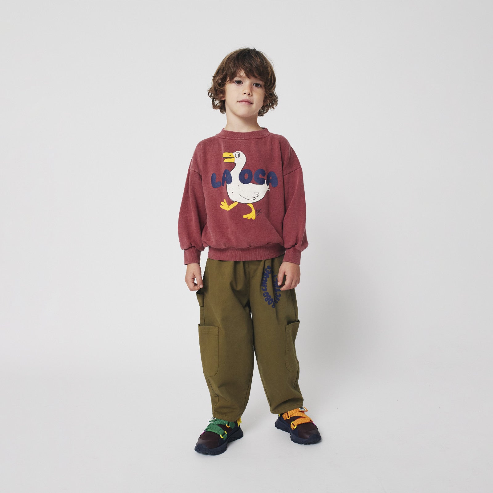 Tic Tac Toe Cargo Khaki Pants