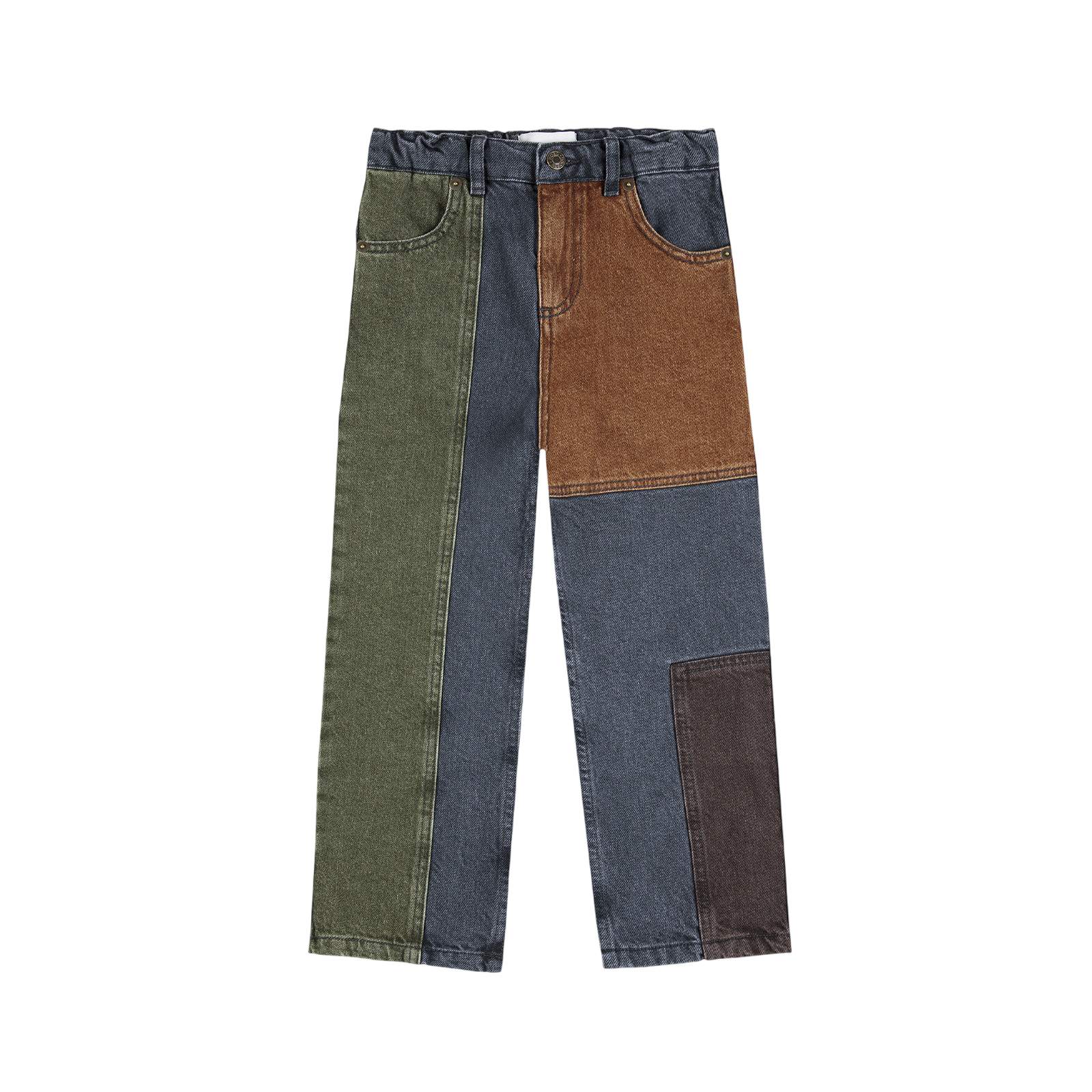 Jeans Bobo Choses Color Block Denim Multicolor