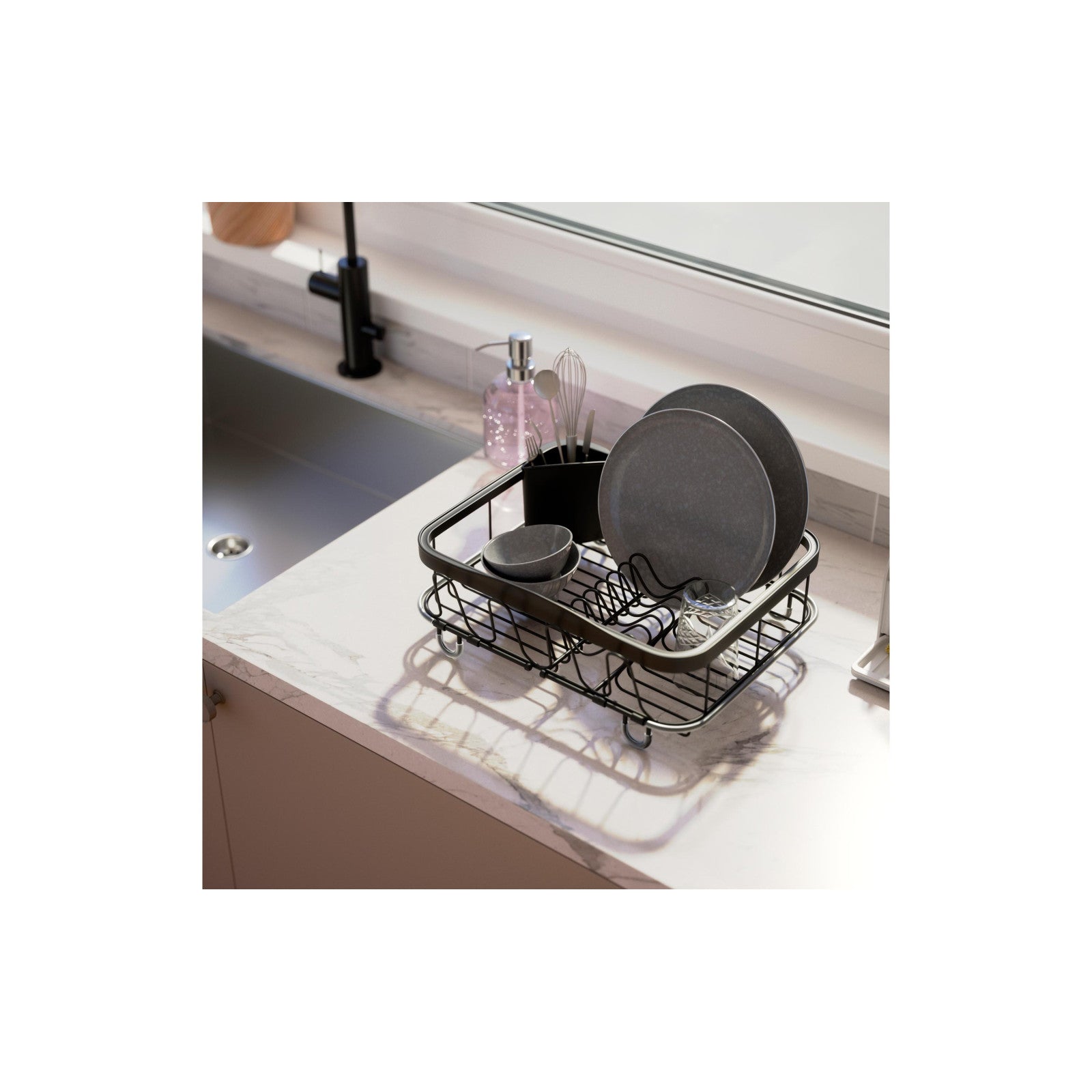 Umbra Sinkin Drainer, Black