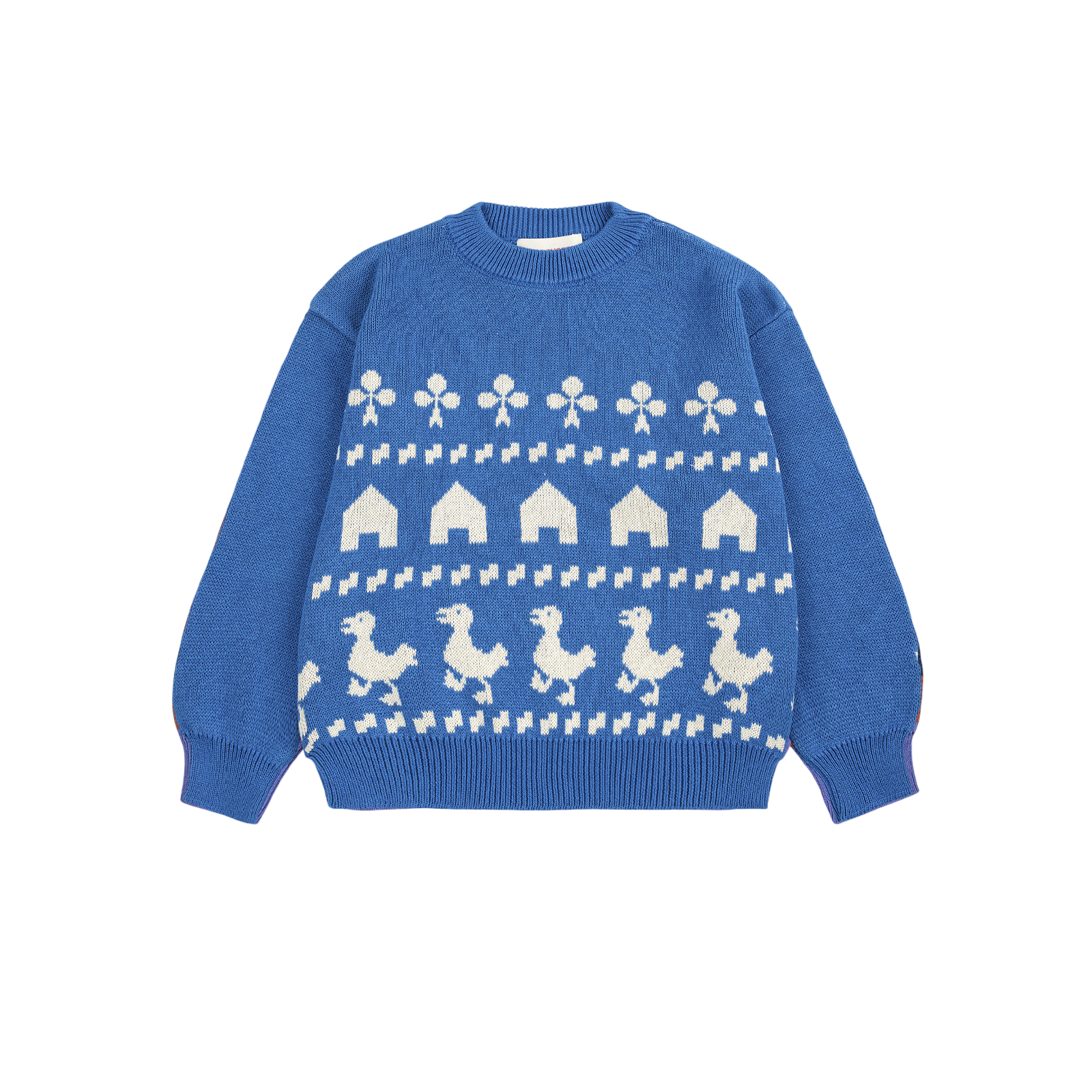 Sweater Farm Jacquard Blue