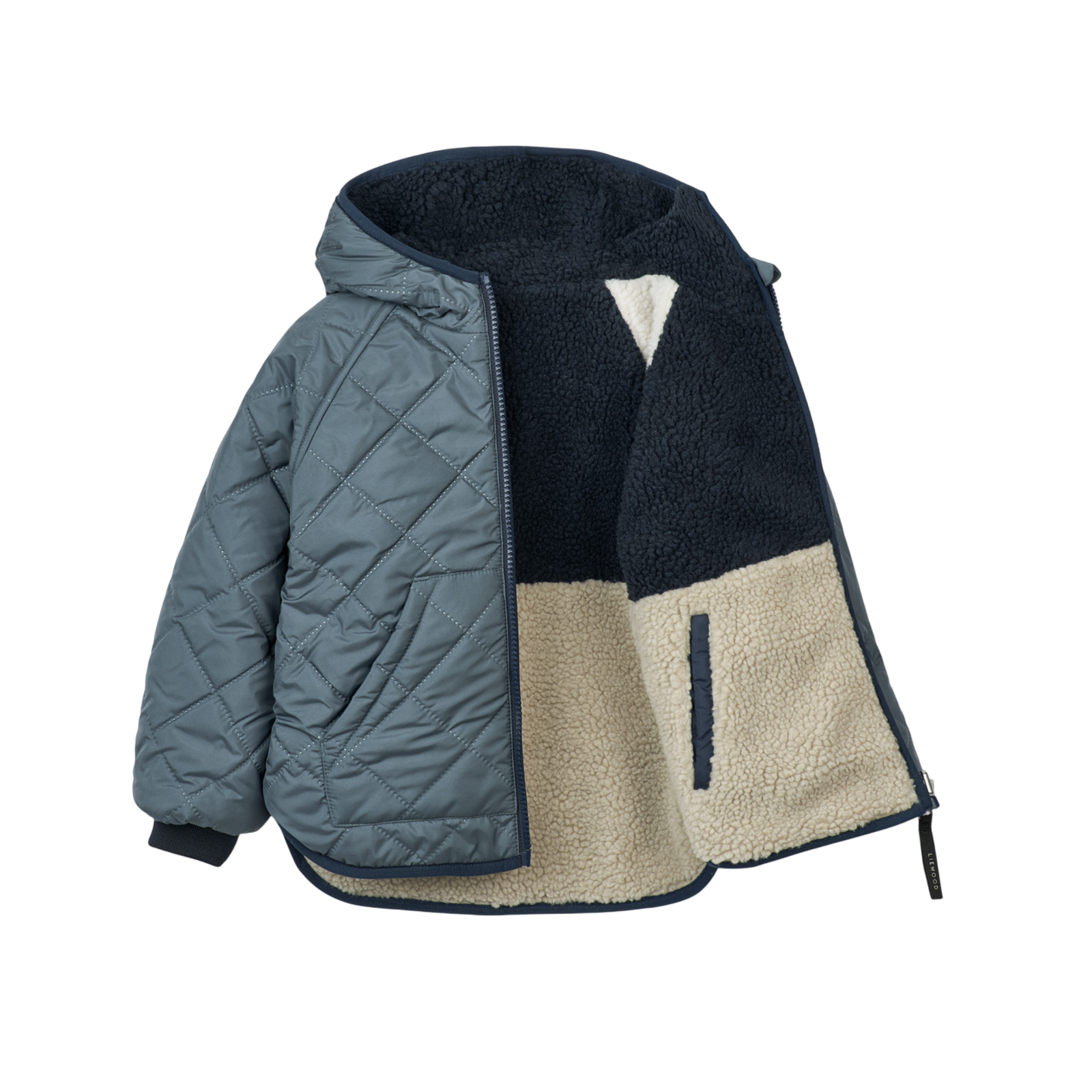 Veste Jackson Reversible Whale Blue Multi Mix