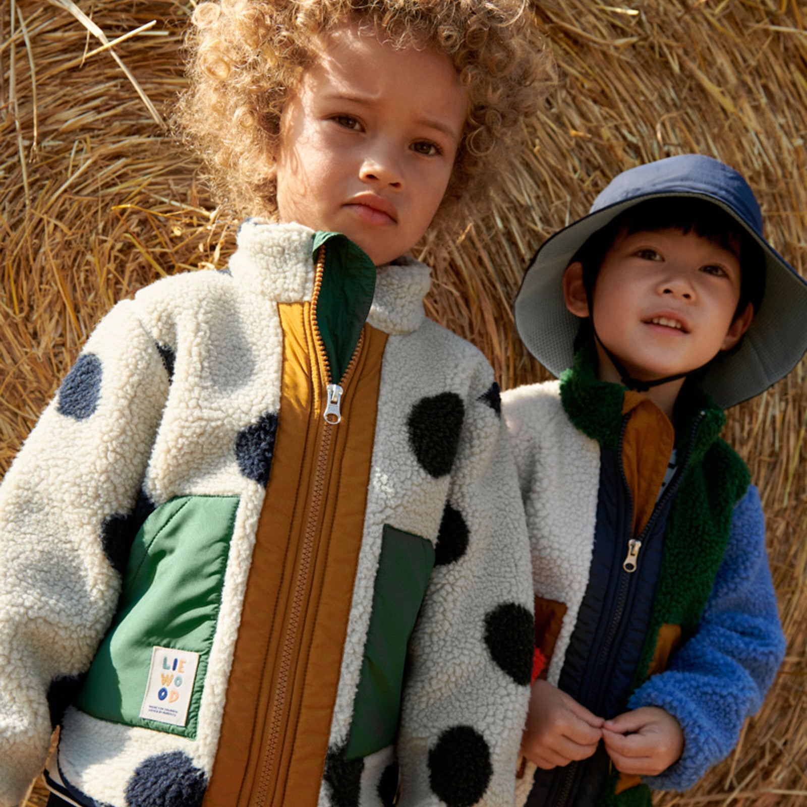 Veste Noam Pile Spot Dots Mist