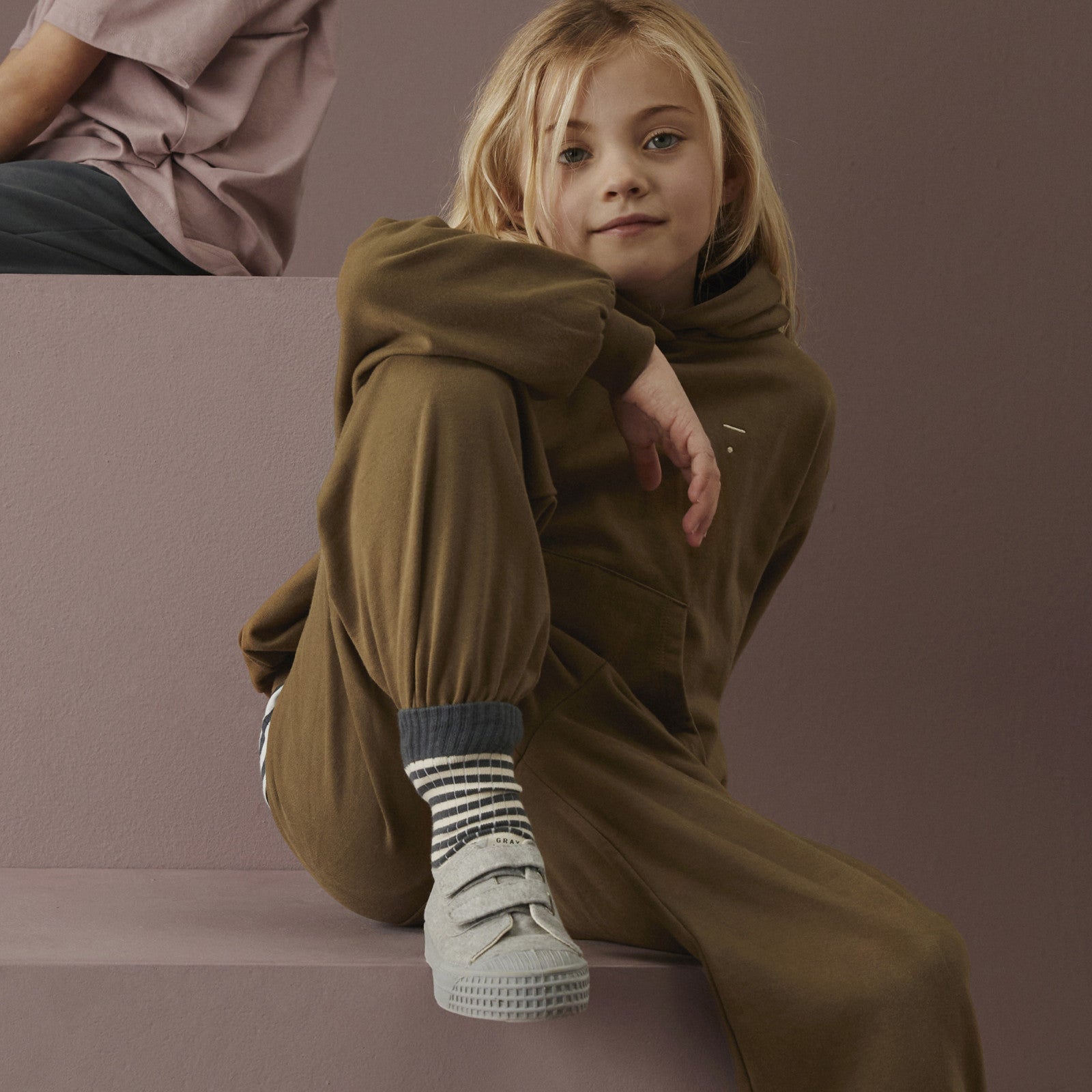 Lot de 2 chaussettes Blue Grey Cream