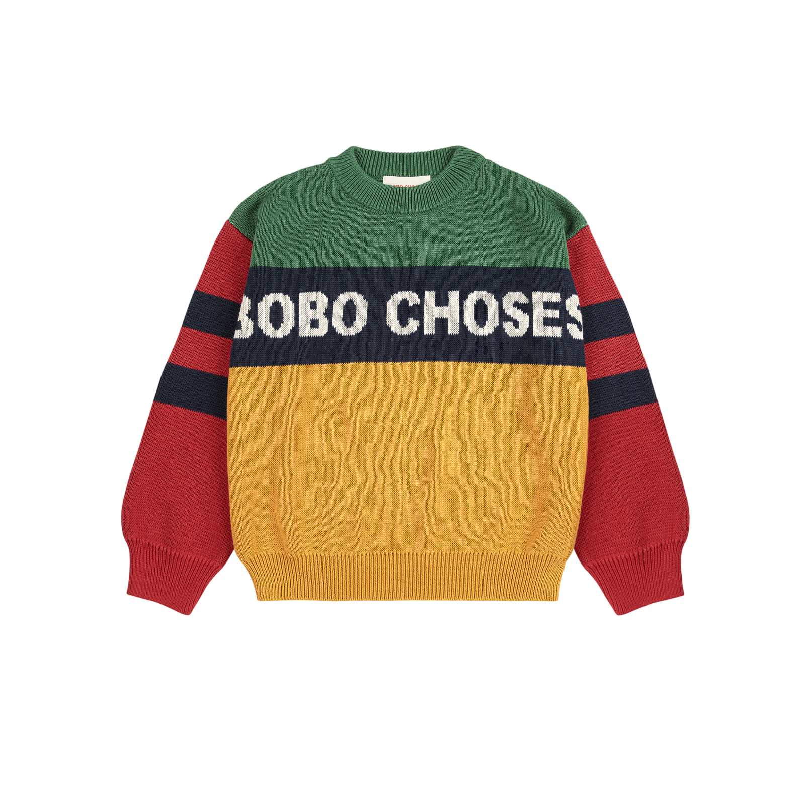 Sweater Bobo Choses Color Block Multicolor