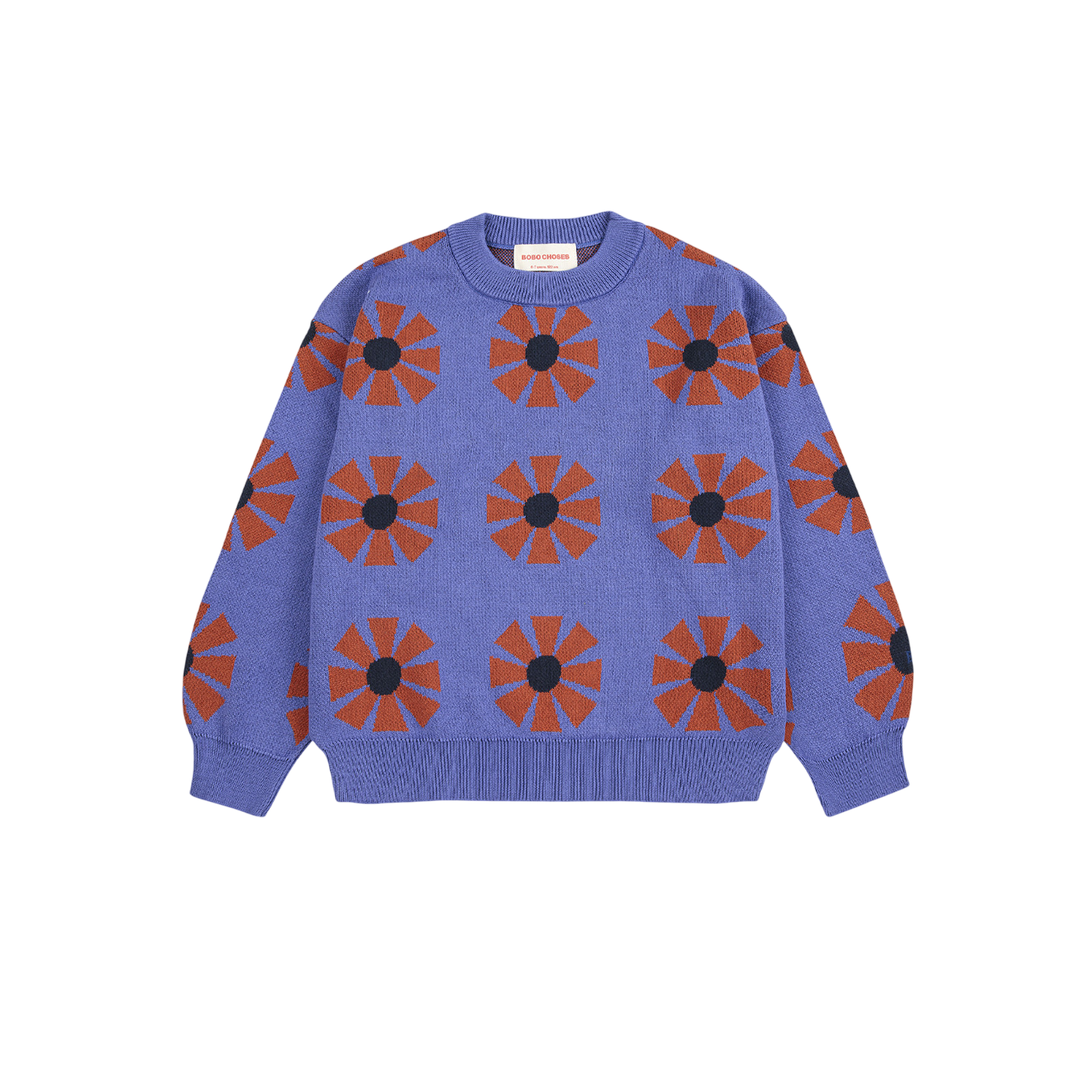 Pull-over Kaléidoscope Jacquard Purple