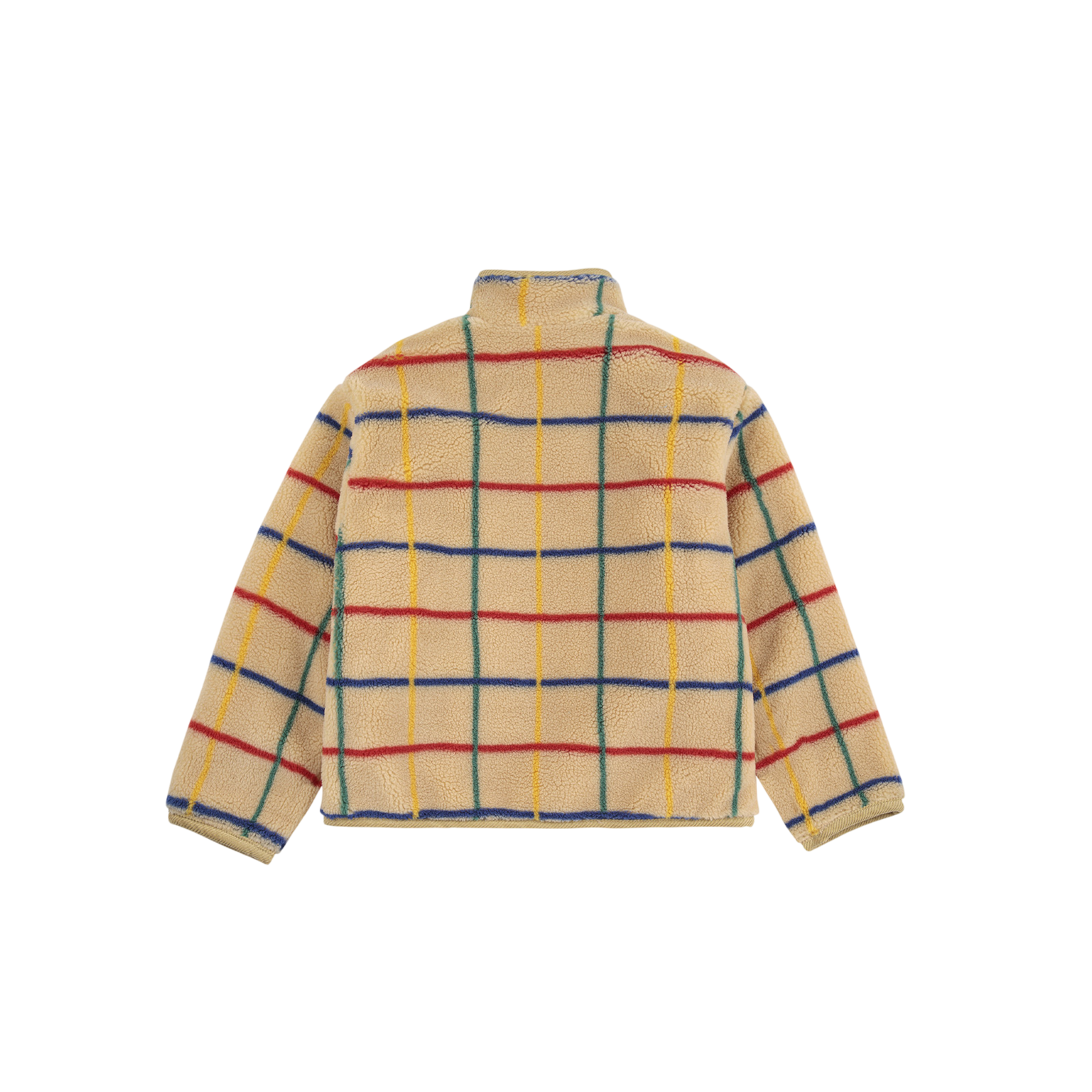 Jacke Sheepskin Color Stripes Beige