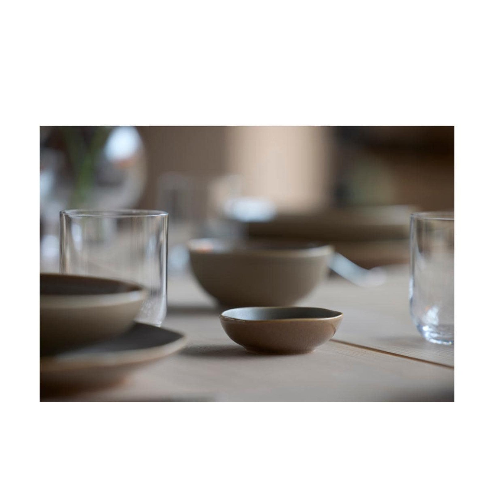 Villa Collection sauce boat Shoku 9 cm, 6 pieces, brown