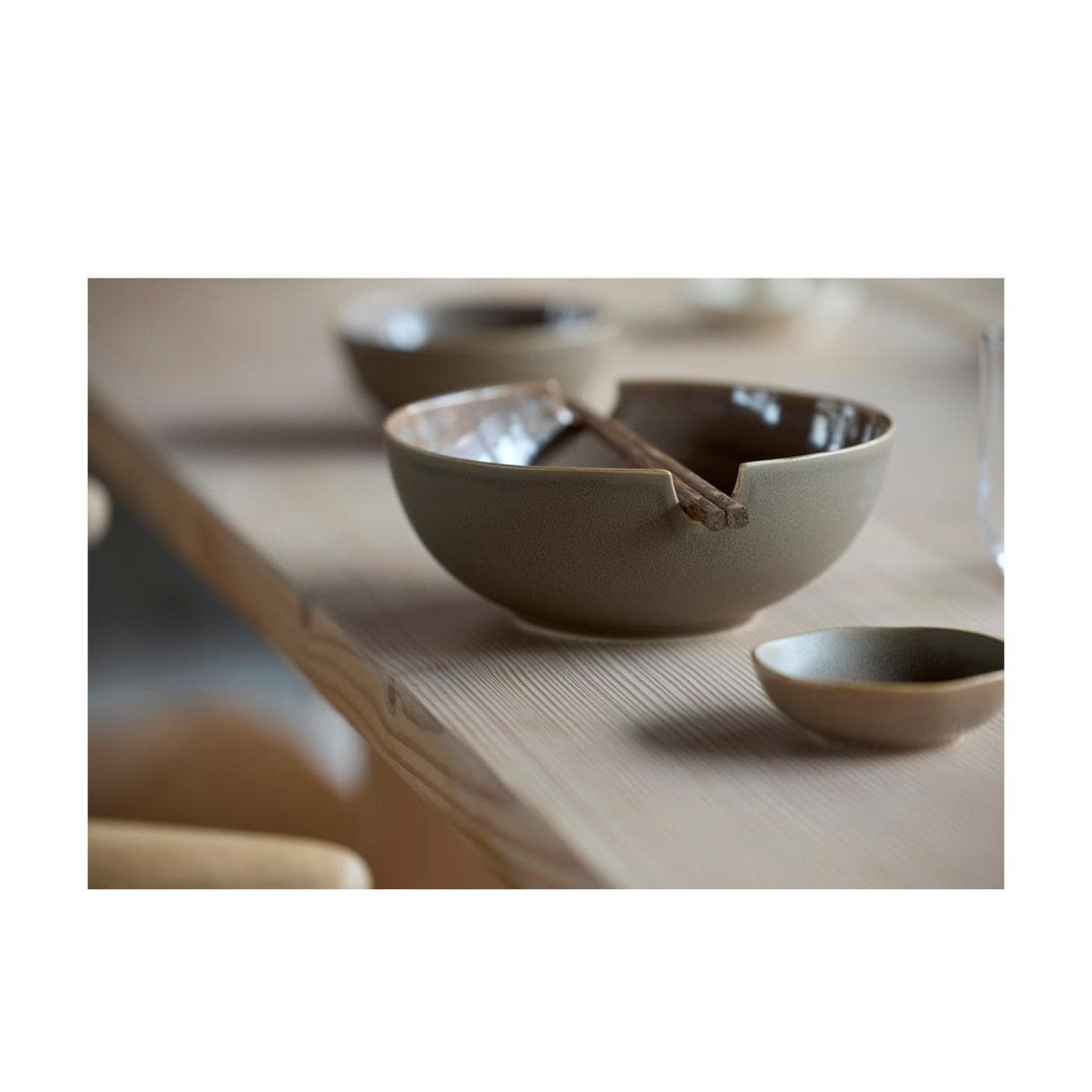 Villa Collection ramen bowl Shoku 18.5 cm, 6 pieces, brown