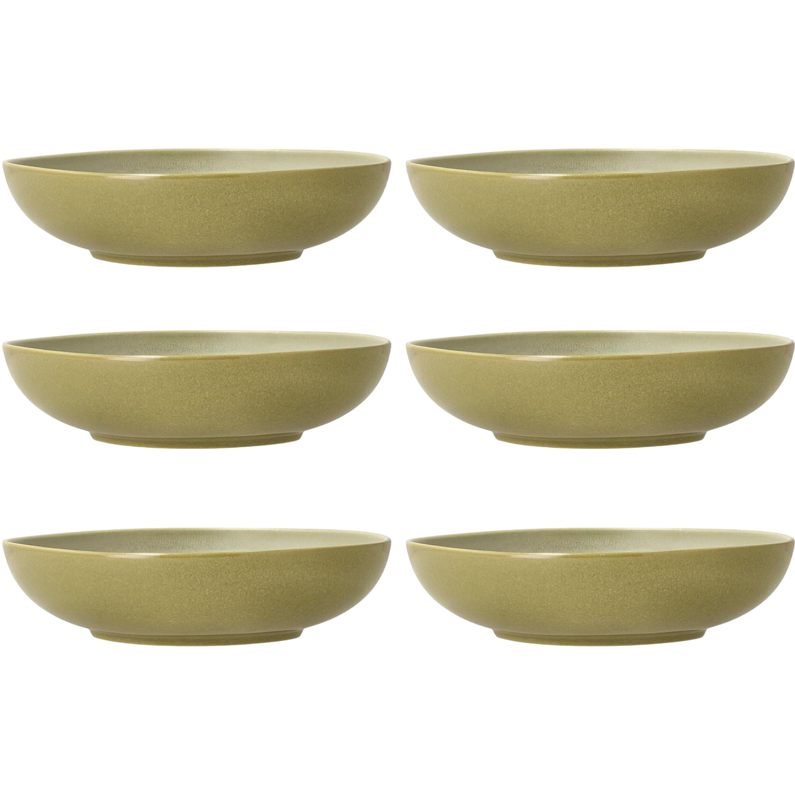 Villa Collection bowl Shoku 23 cm, 6 pieces, green