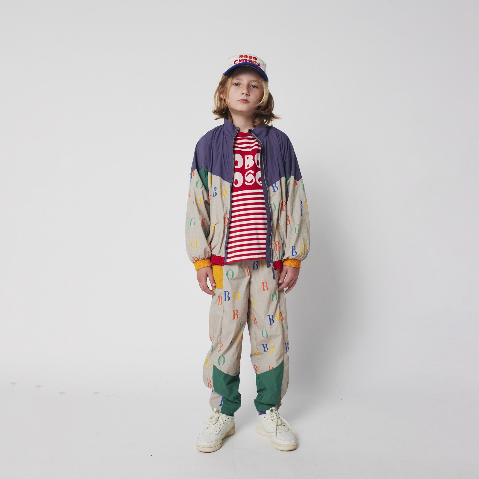 Long sleeve shirt Bobo Choses Stripes Red