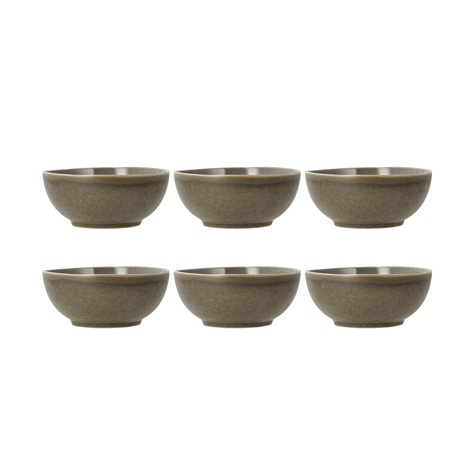 Villa Collection Schale Shoku 12.5 cm, 6 Stück, Braun