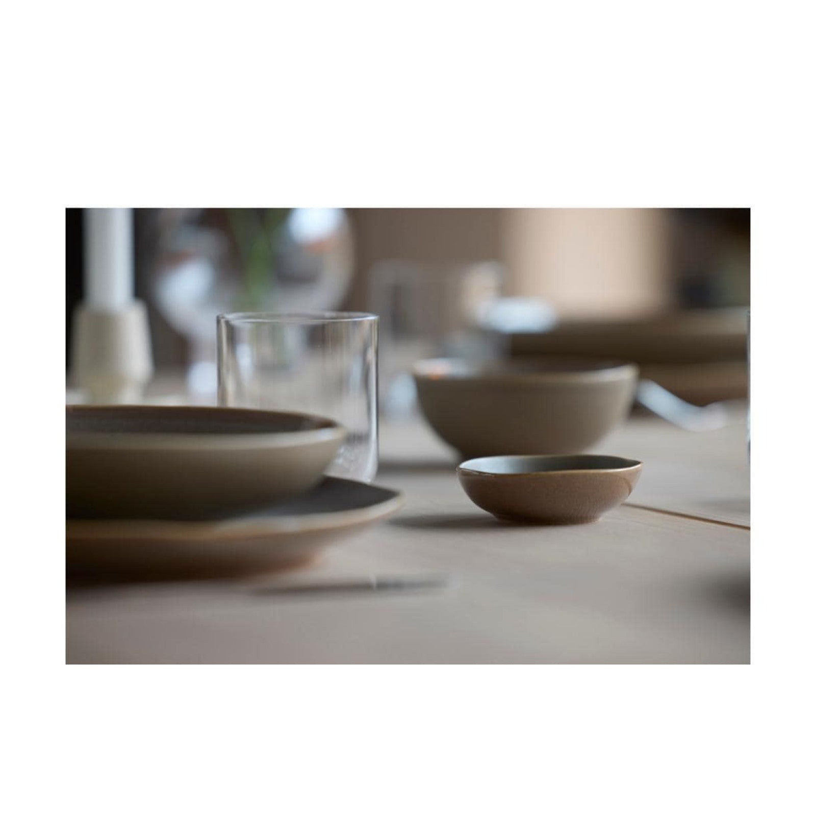 Villa Collection Soup & Pasta Plates Shoku Ø 21 cm, 6 pieces, brown