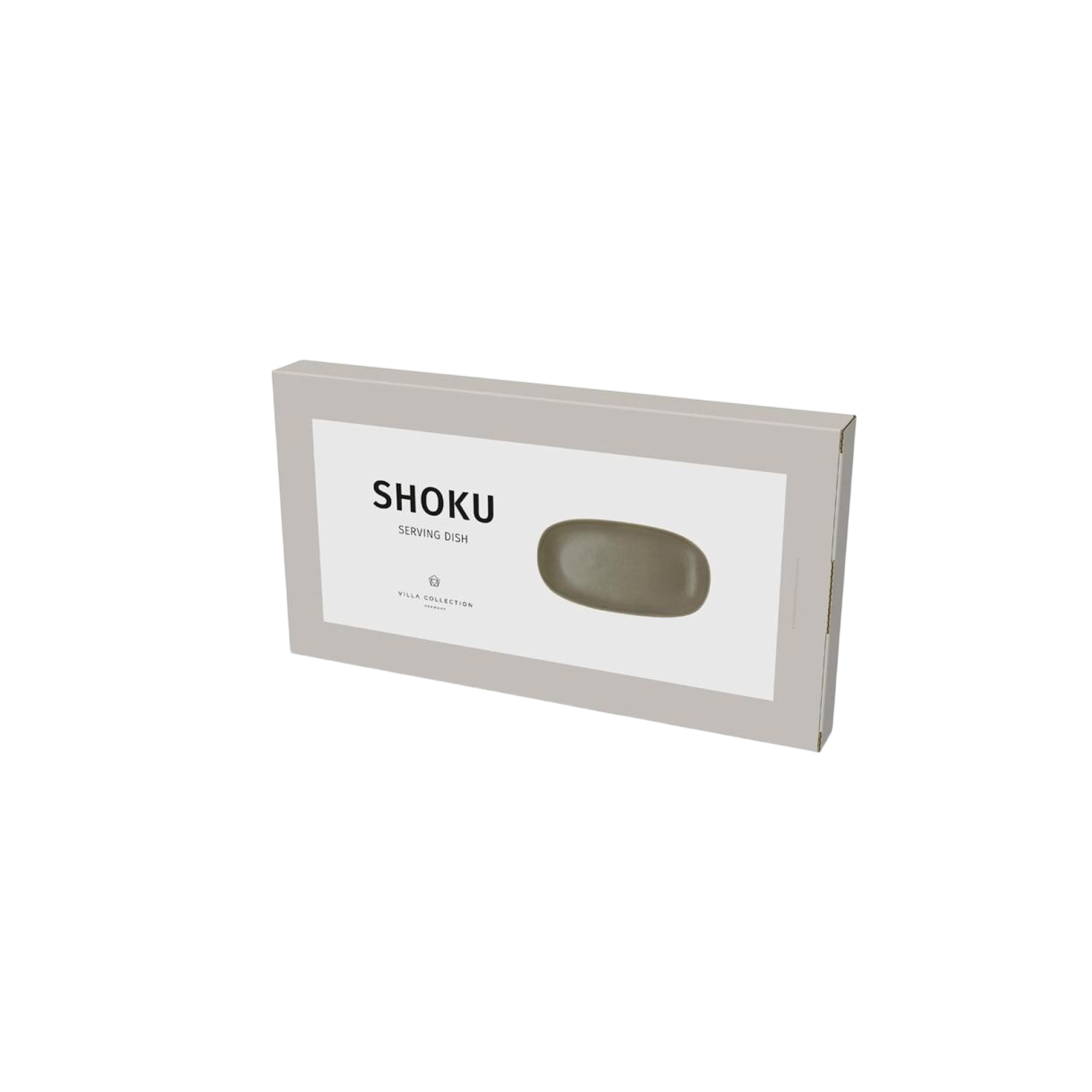 Villa Collection serving platter Shoku Brown