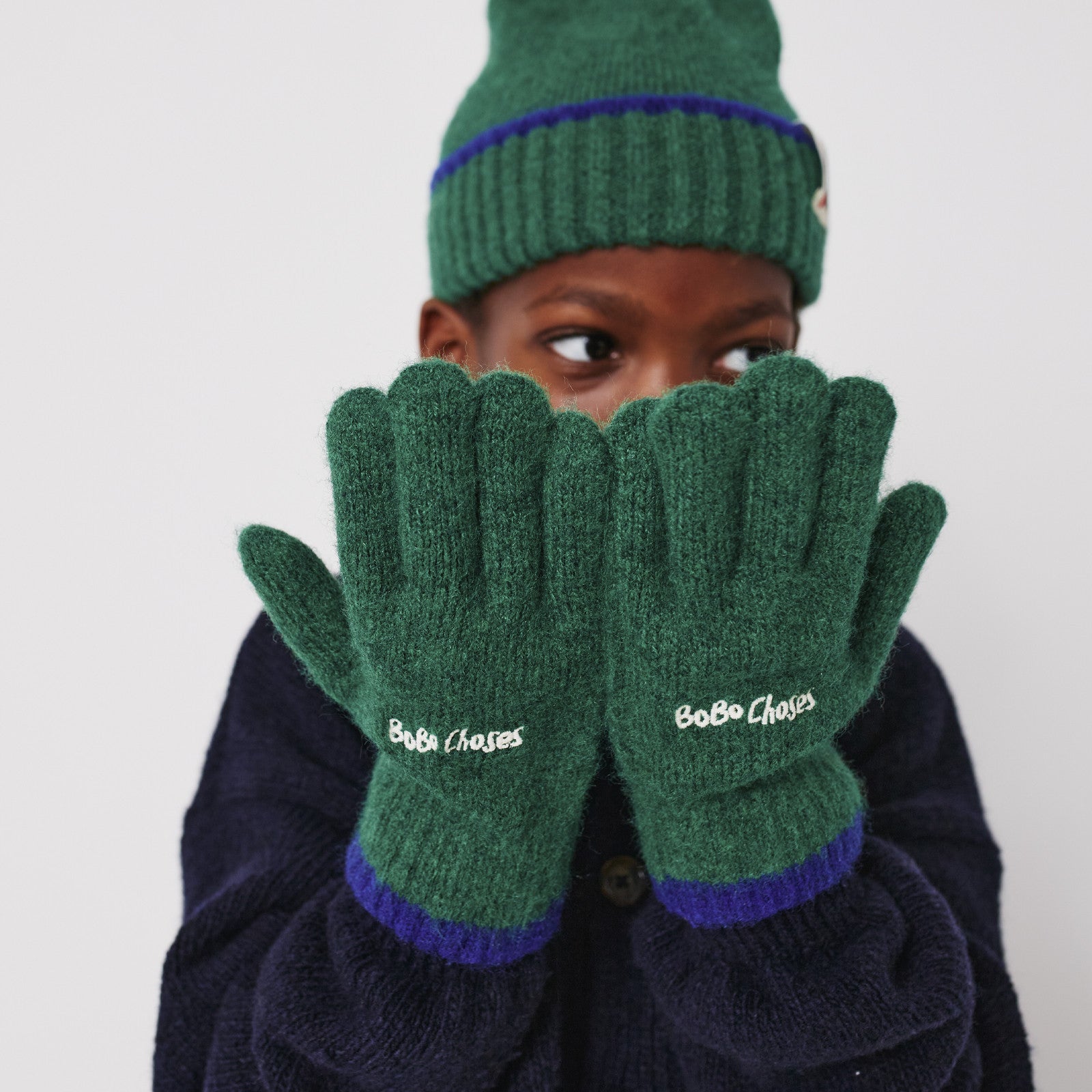 Gloves Bobo Choses Green