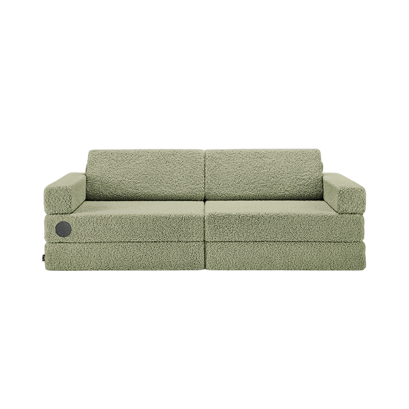 Wonderwuzz play sofa OH SO SOFY Teddy Green