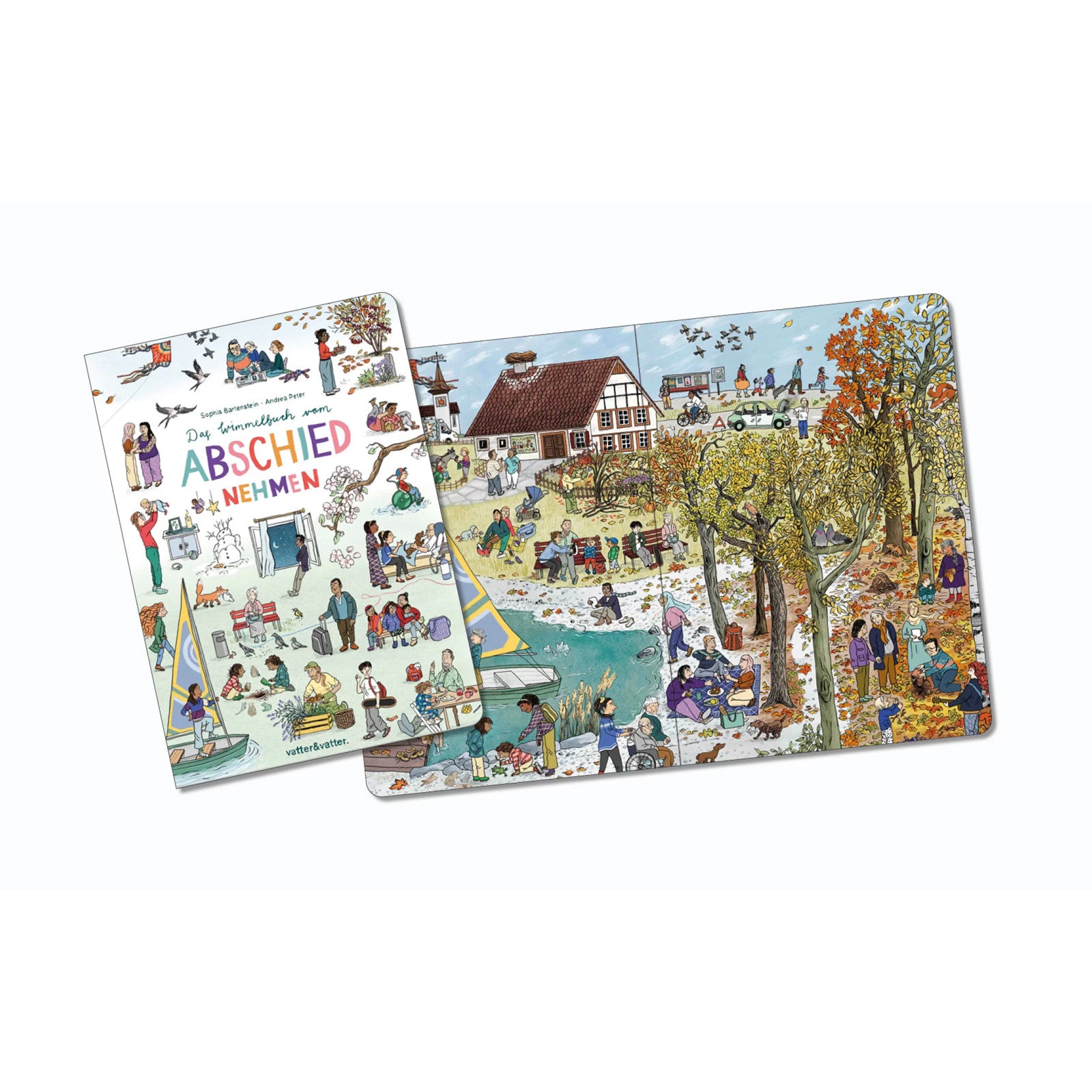 The hidden object book about saying goodbye