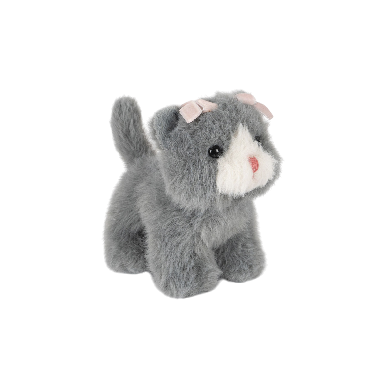 Chat en peluche Baby Animals Grey