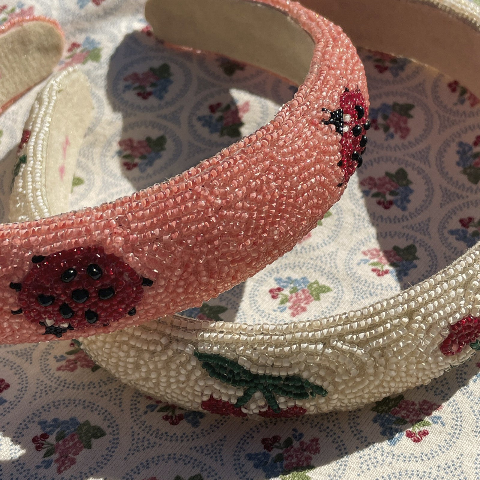 Serre-tête Beaded Ladybug