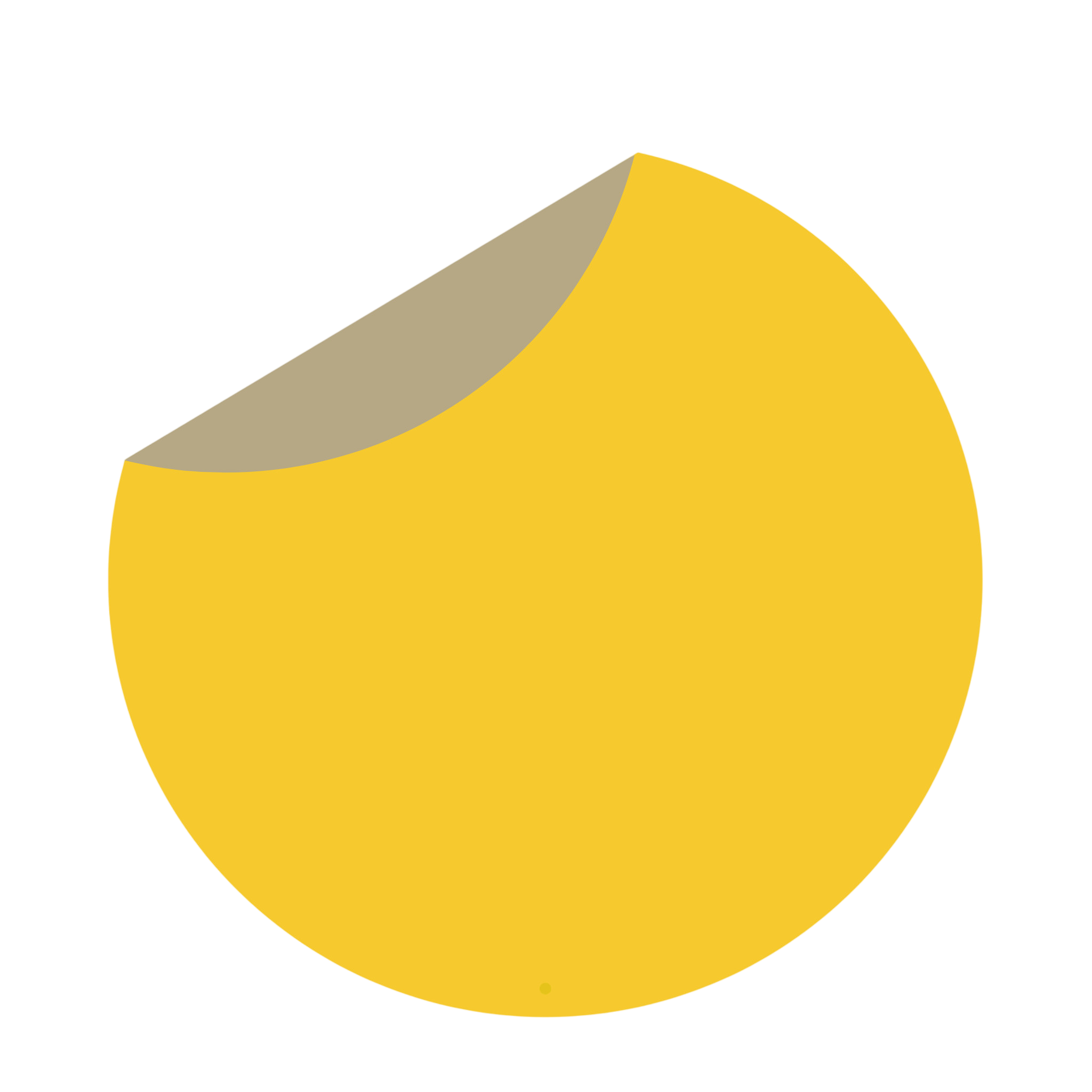 Picknick- und Spielmatte L gelb/hellbraun Explore Runde