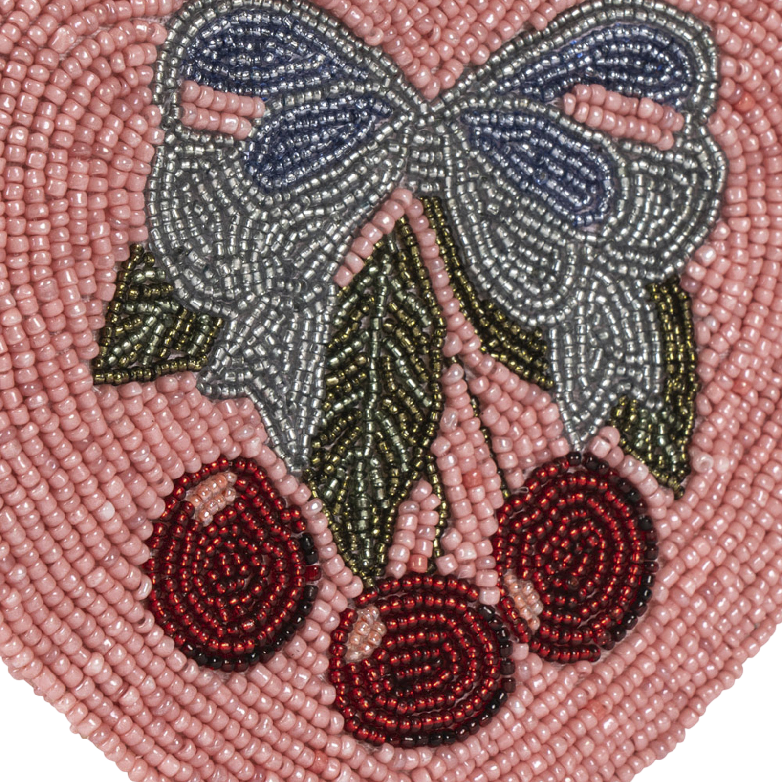 Handbag Beaded Heart Amarena