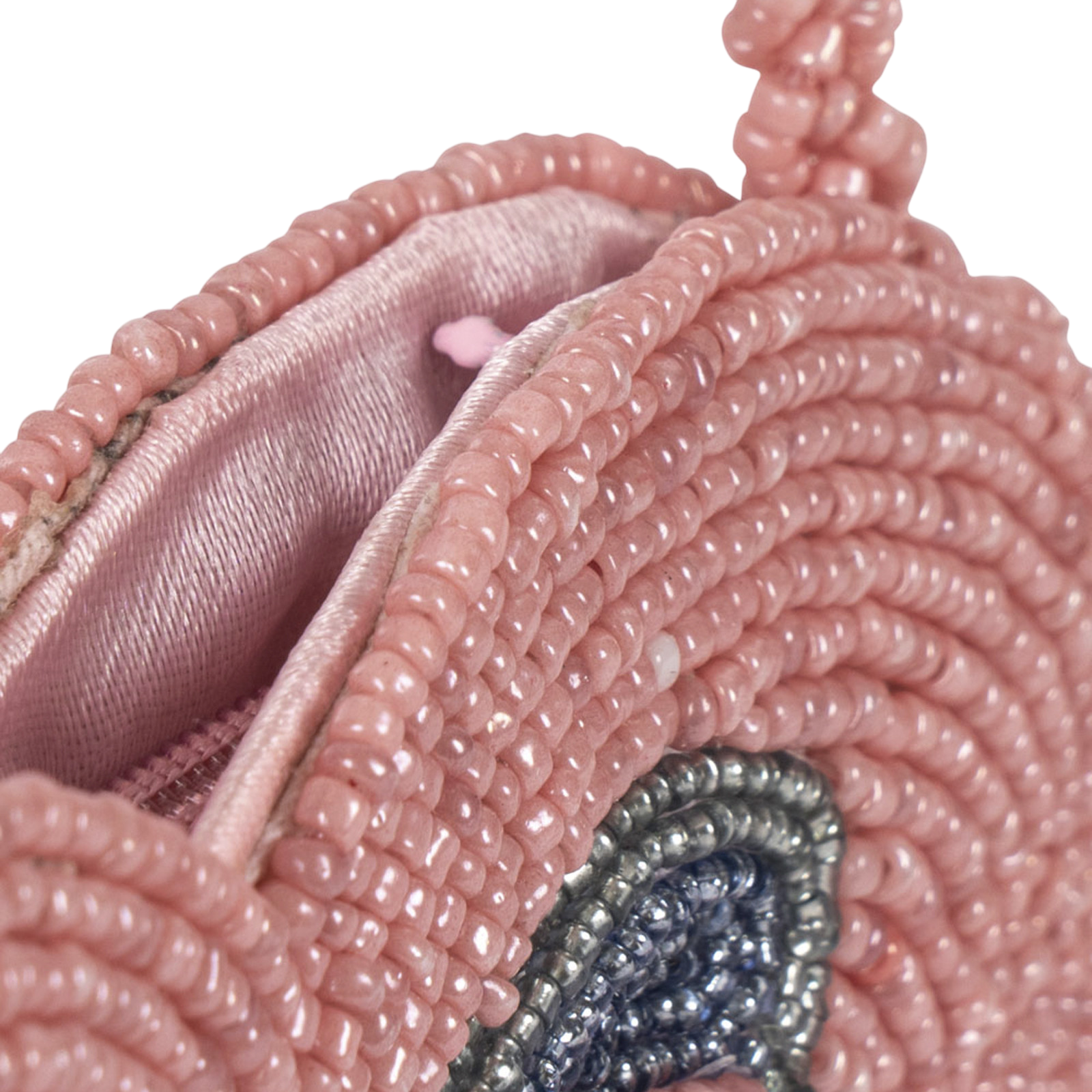 Handbag Beaded Heart Amarena